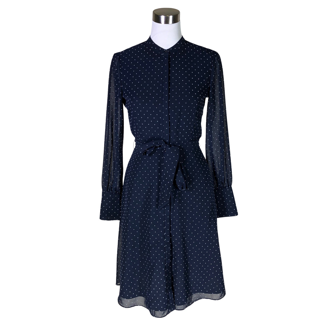 Unisex Massimo Dutti - Sifonkimekko, koko 36 - (1)