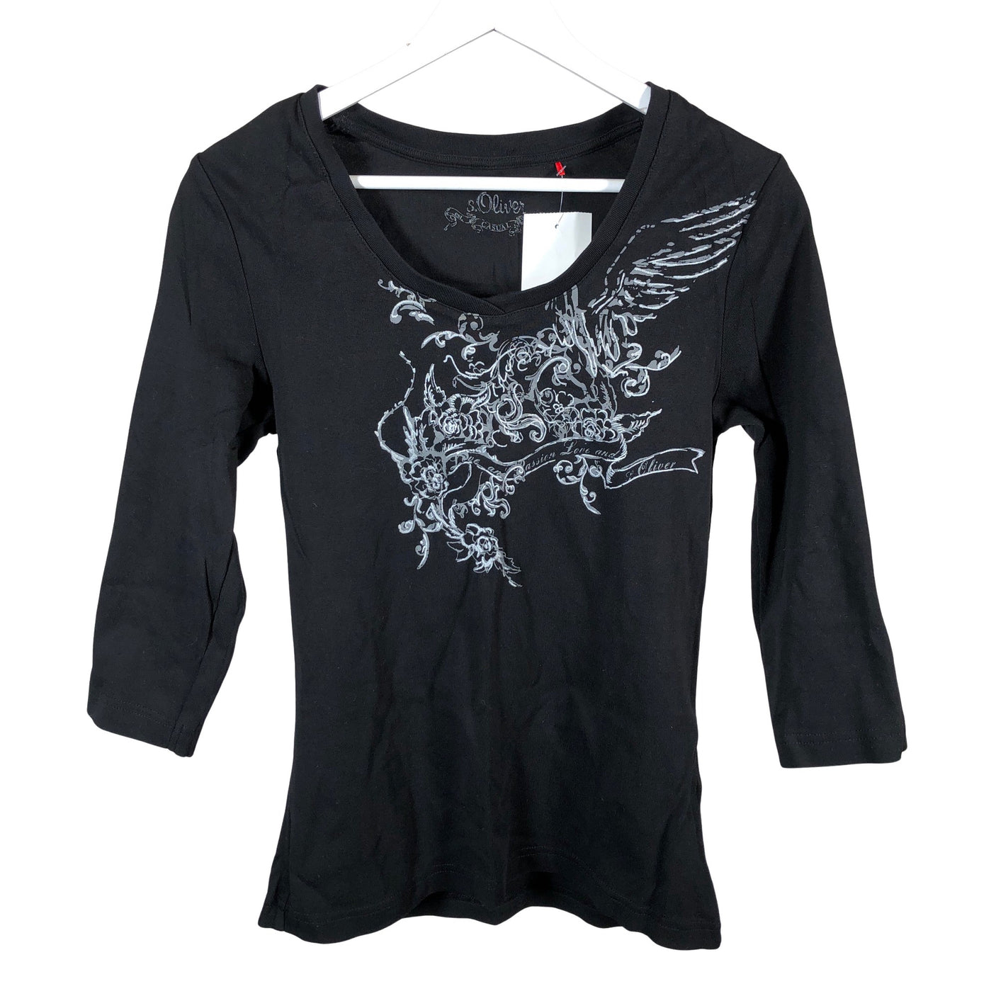 Unisex s.Oliver - Trikoopaita, koko 40 - (1)