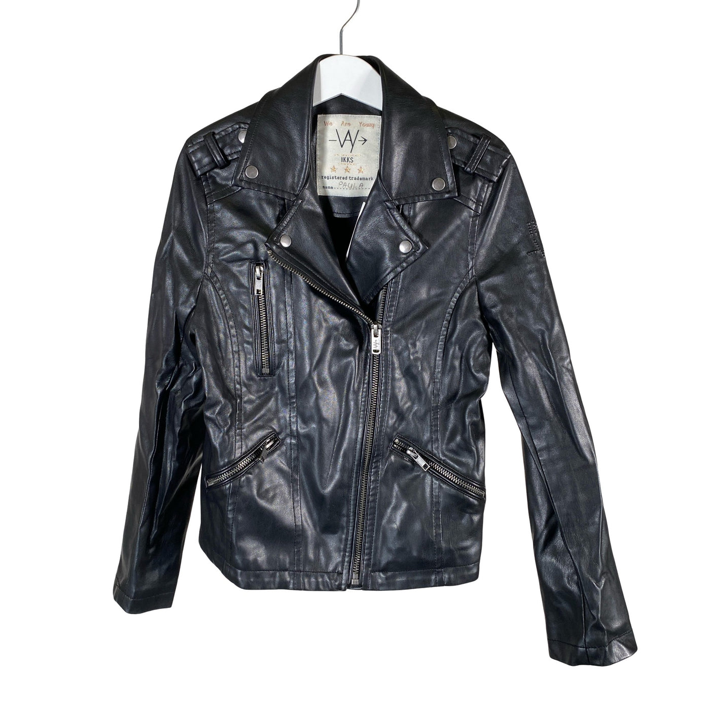 Unisex IKKS - Nahkatakki, koko 134 - 140 - (1)