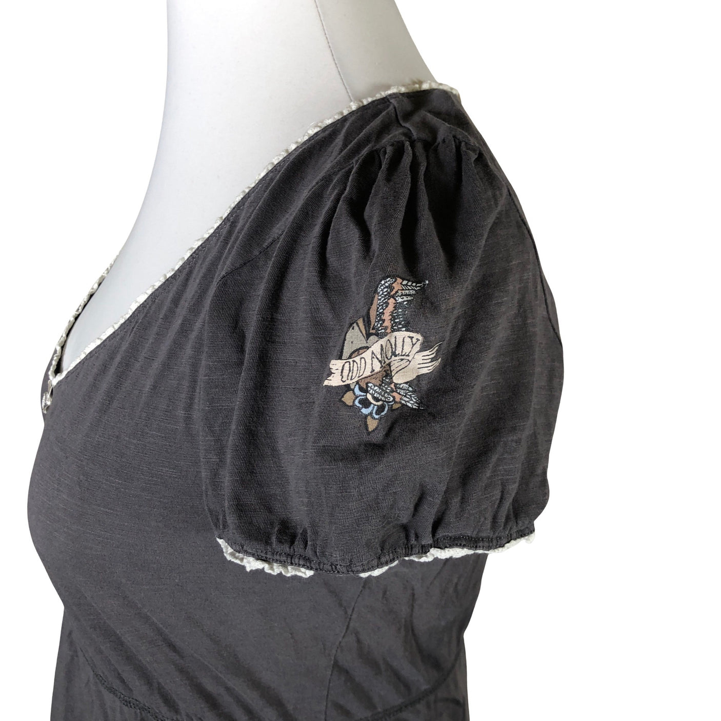 Unisex Odd Molly - T-paita, koko 44 - (2)
