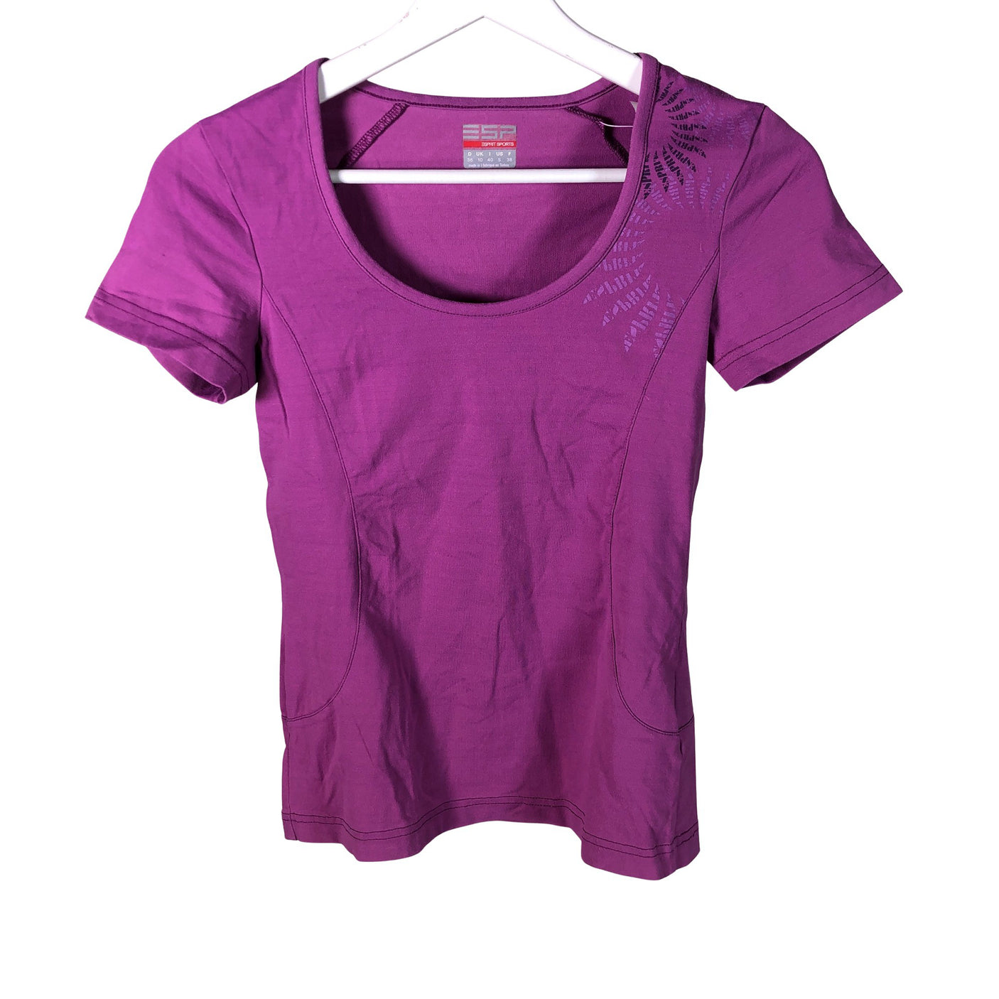 Unisex Esprit - Urheilupaita, lyhyet hihat, koko 36 - (1)