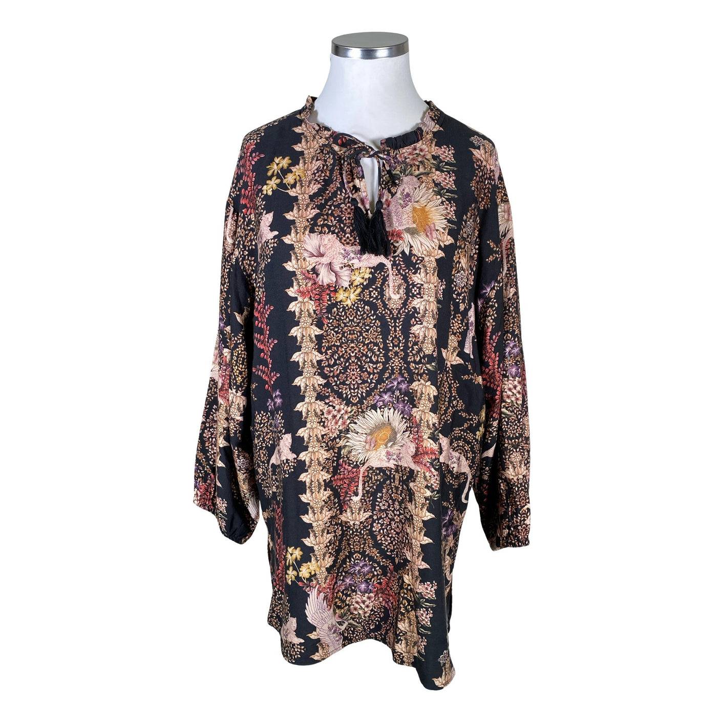 Unisex Cream - Sifonkimekko, koko 44 - (1)