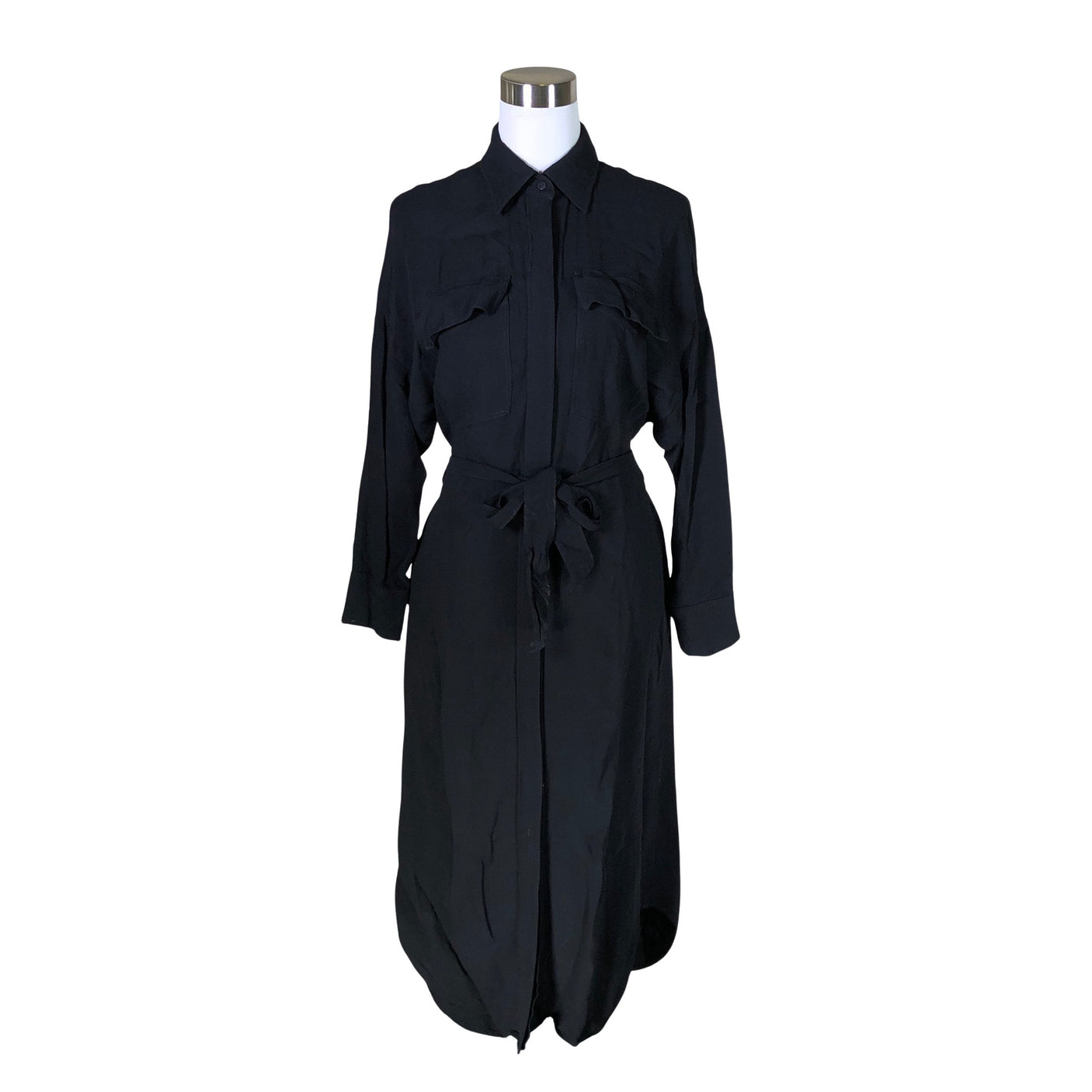 Unisex Massimo Dutti - Sifonkimekko, koko 38 - (1)