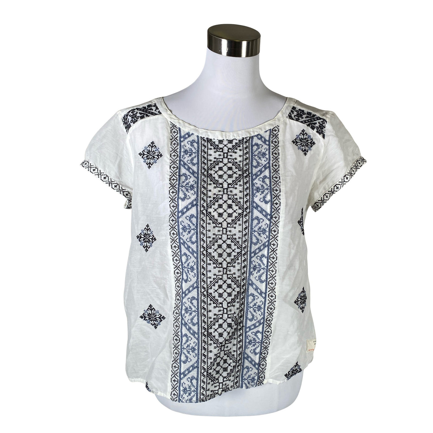 Unisex Odd Molly - Lyhythihainen pusero, koko 40 - (1)