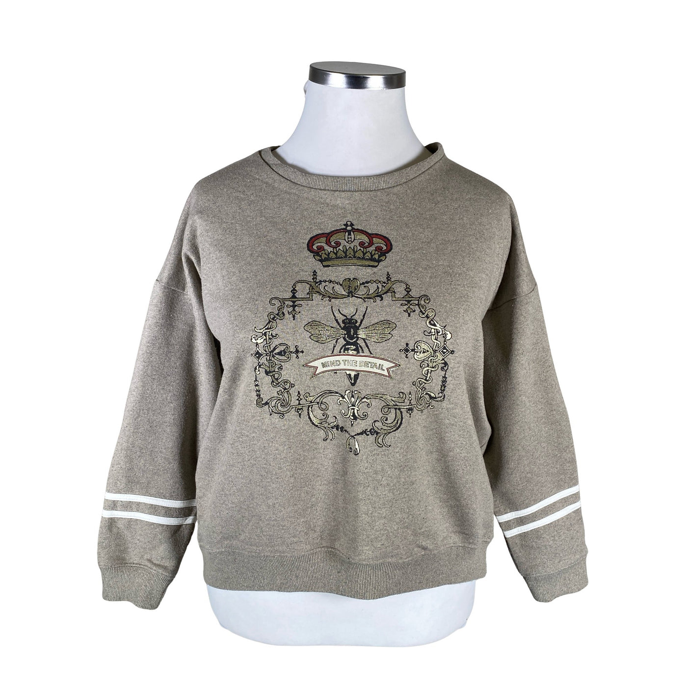 Unisex Cream - Collegepaita, koko 42 - (1)