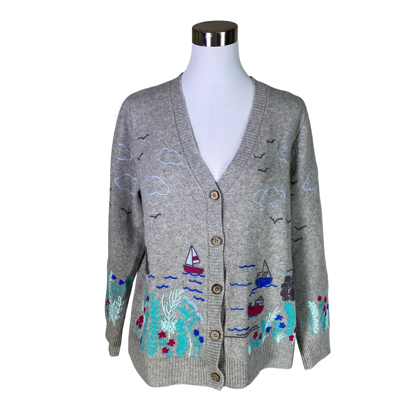 Unisex Woolovers - Neuletakki, koko 40 - (1)