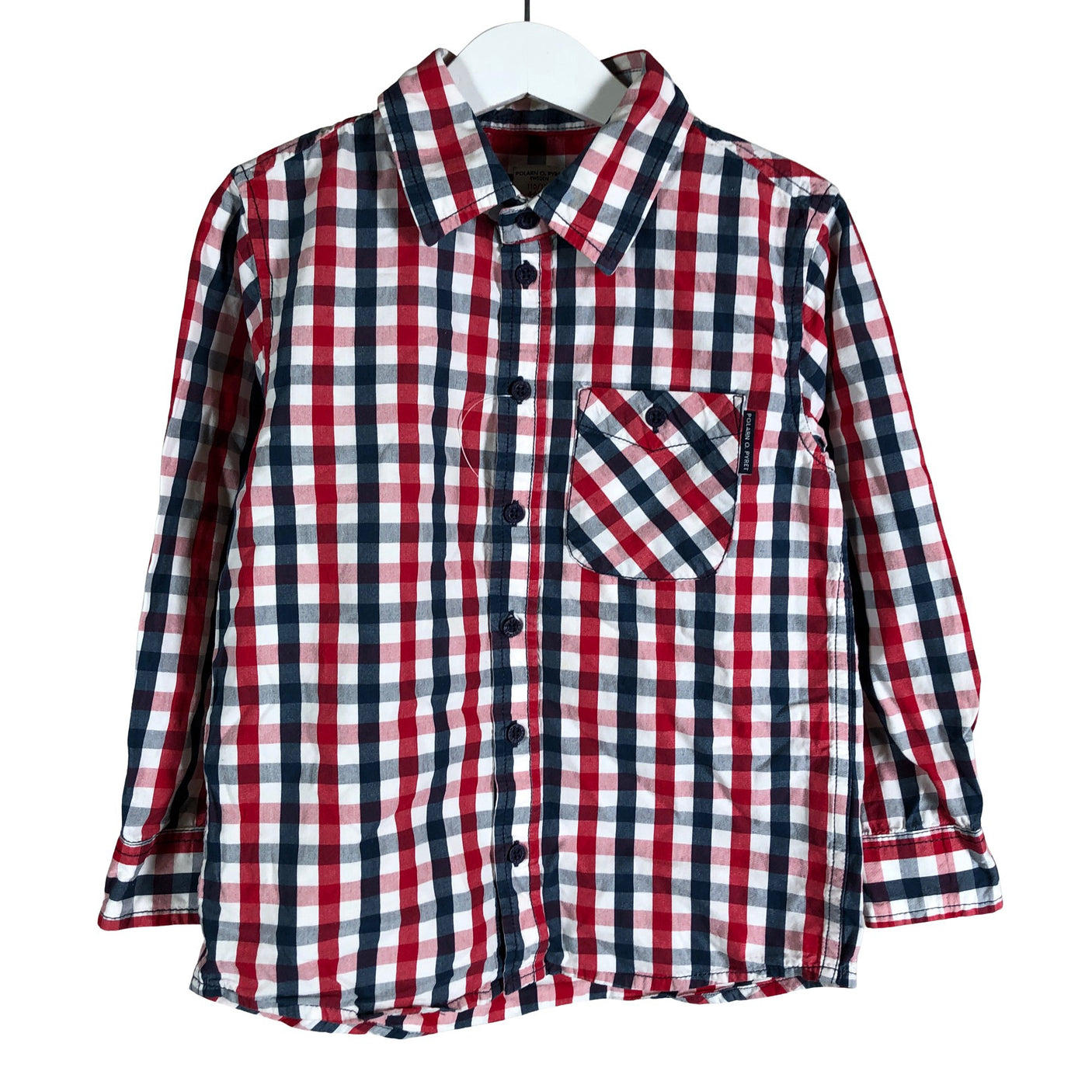 Unisex Polarn O. Pyret - Kauluspaita, koko 110 - 116 - (1)
