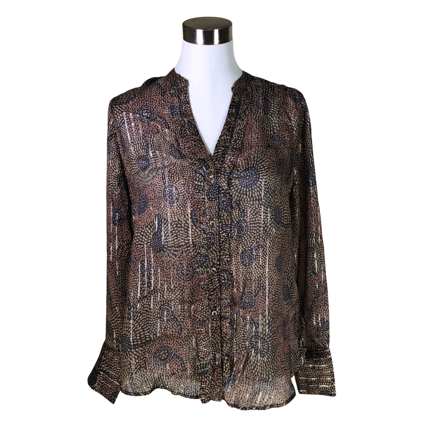 Unisex Mos Mosh - Blouse, size 38 - Brown (1)