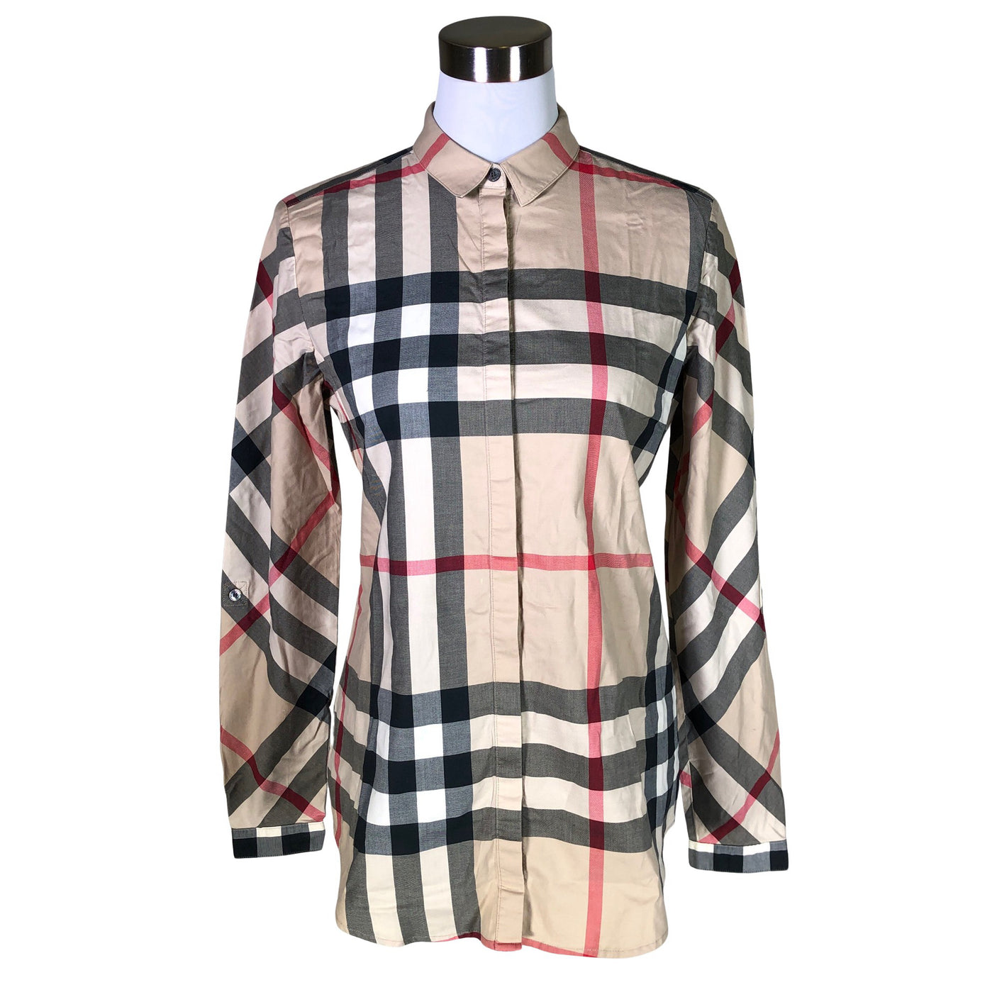 Unisex Burberry Brit - Kauluspaita, koko 38 - (1)