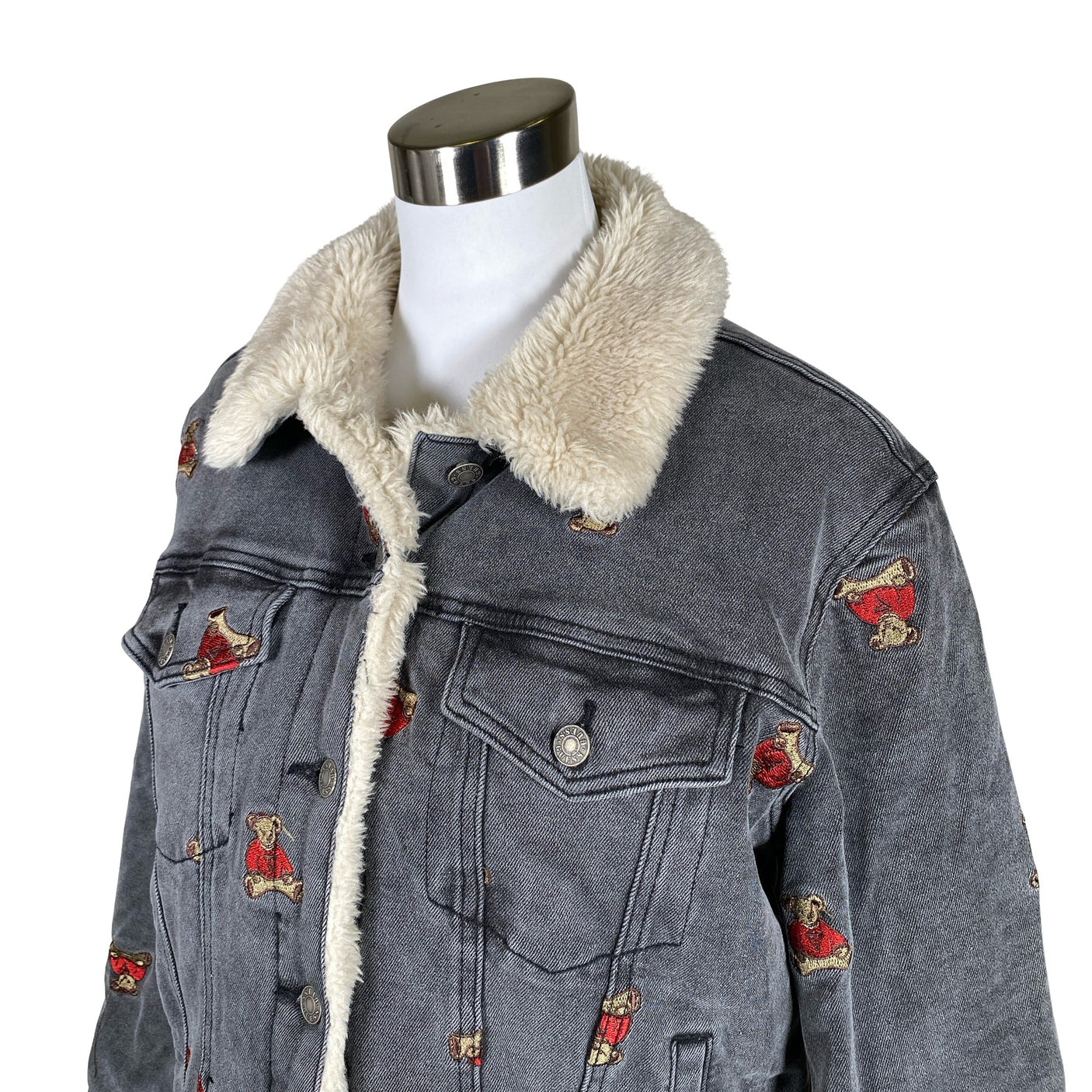 Unisex Guess - Farkkutakki, koko 38 - (3)