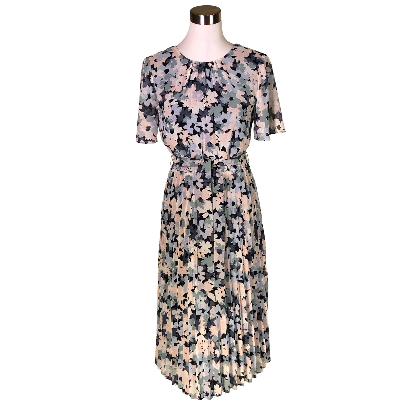 Unisex Esprit - Schiffon dress, size 36 - Light blue (1)
