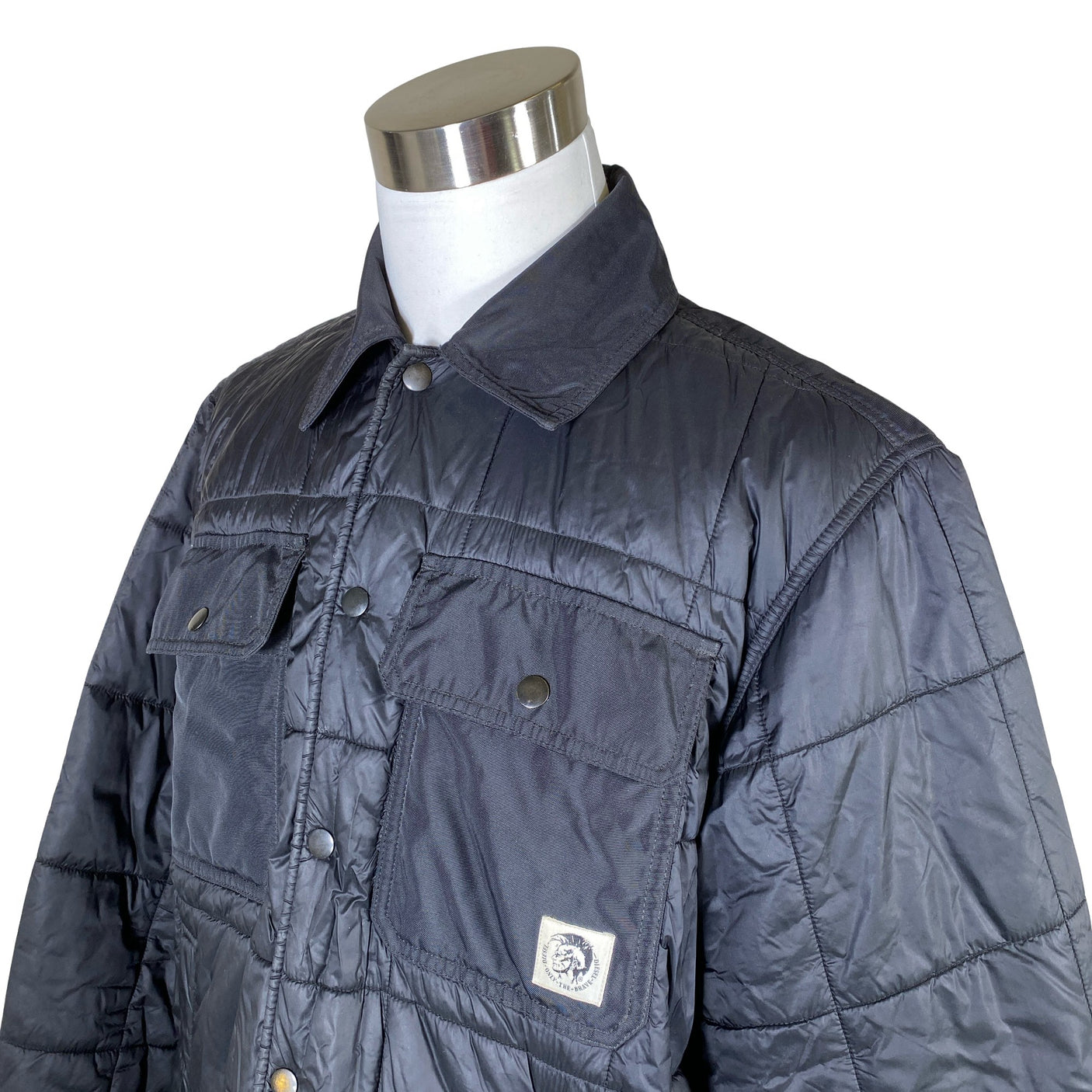 Unisex Diesel - Kevyttoppatakki, koko 50 - (3)