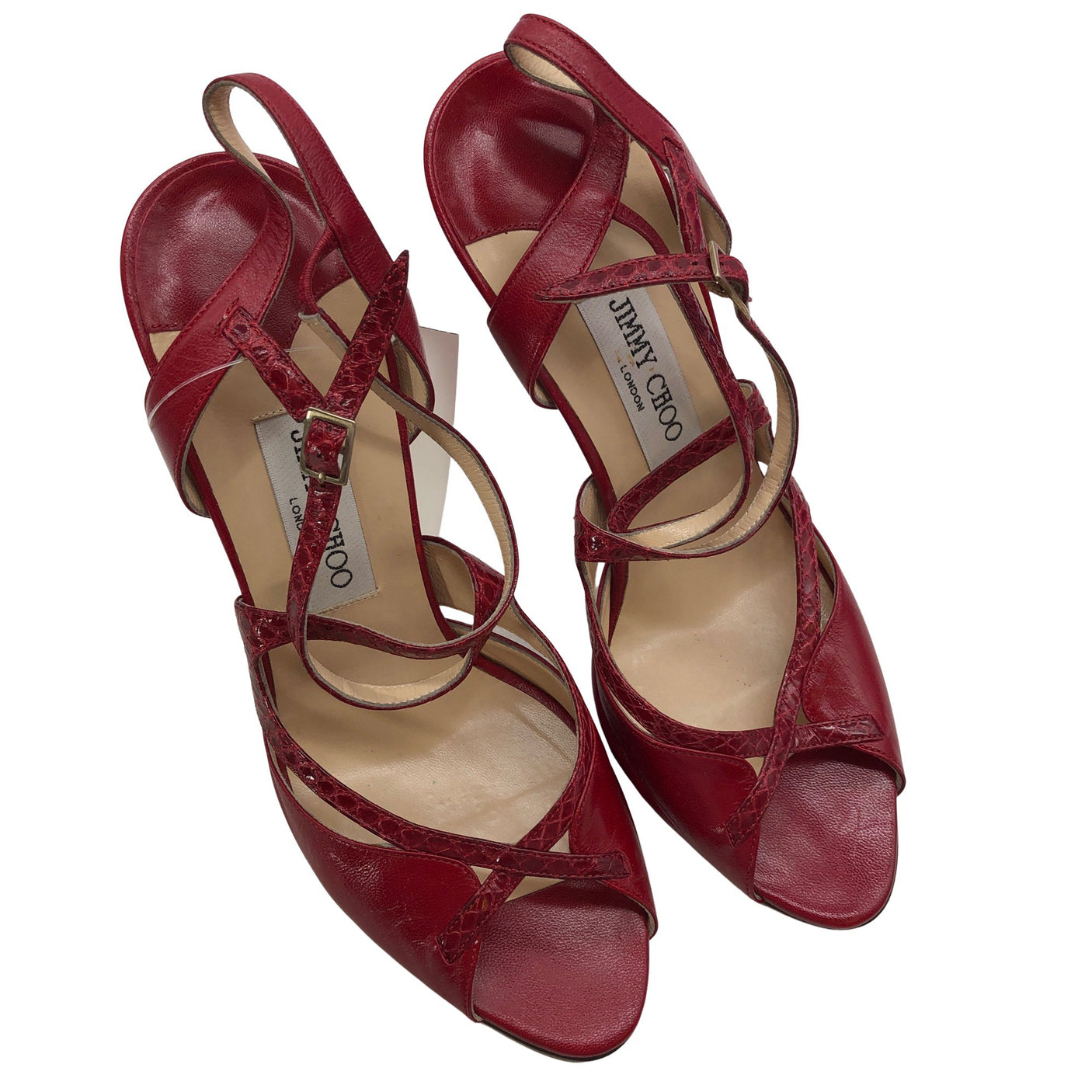 Unisex Jimmy Choo - Korolliset sandaalit, koko 39 - (3)