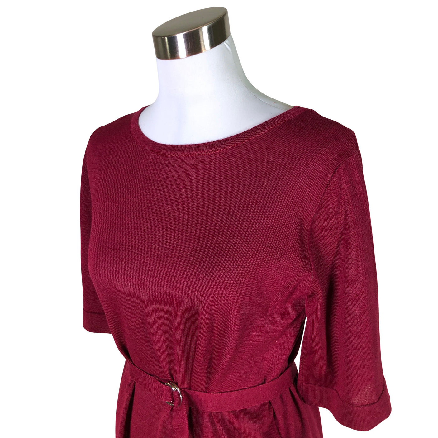 Unisex Alpa - Knit dress, size 36 - Wine red (3)