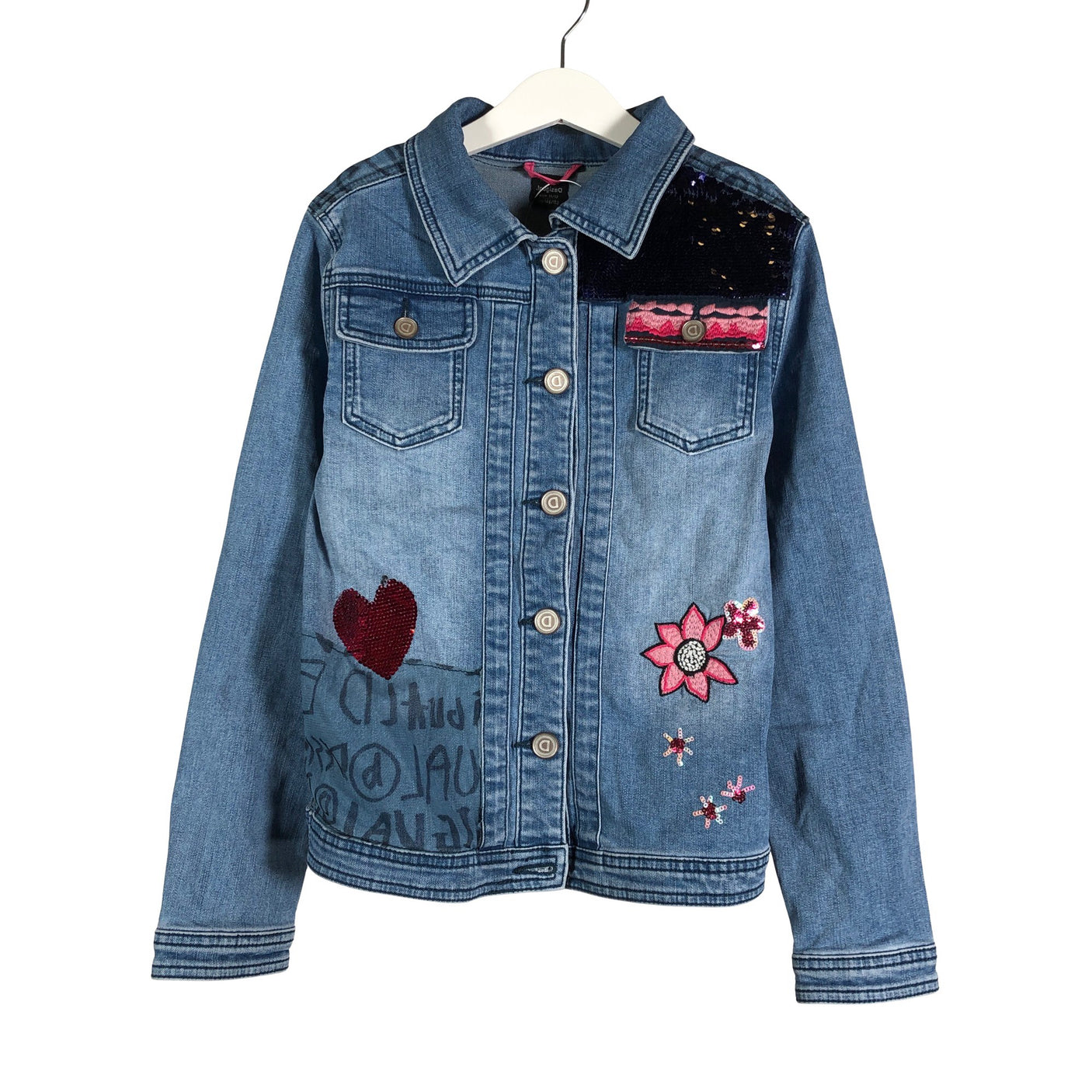 Unisex Desigual - Farkkutakki, koko 146 - 152 - (1)