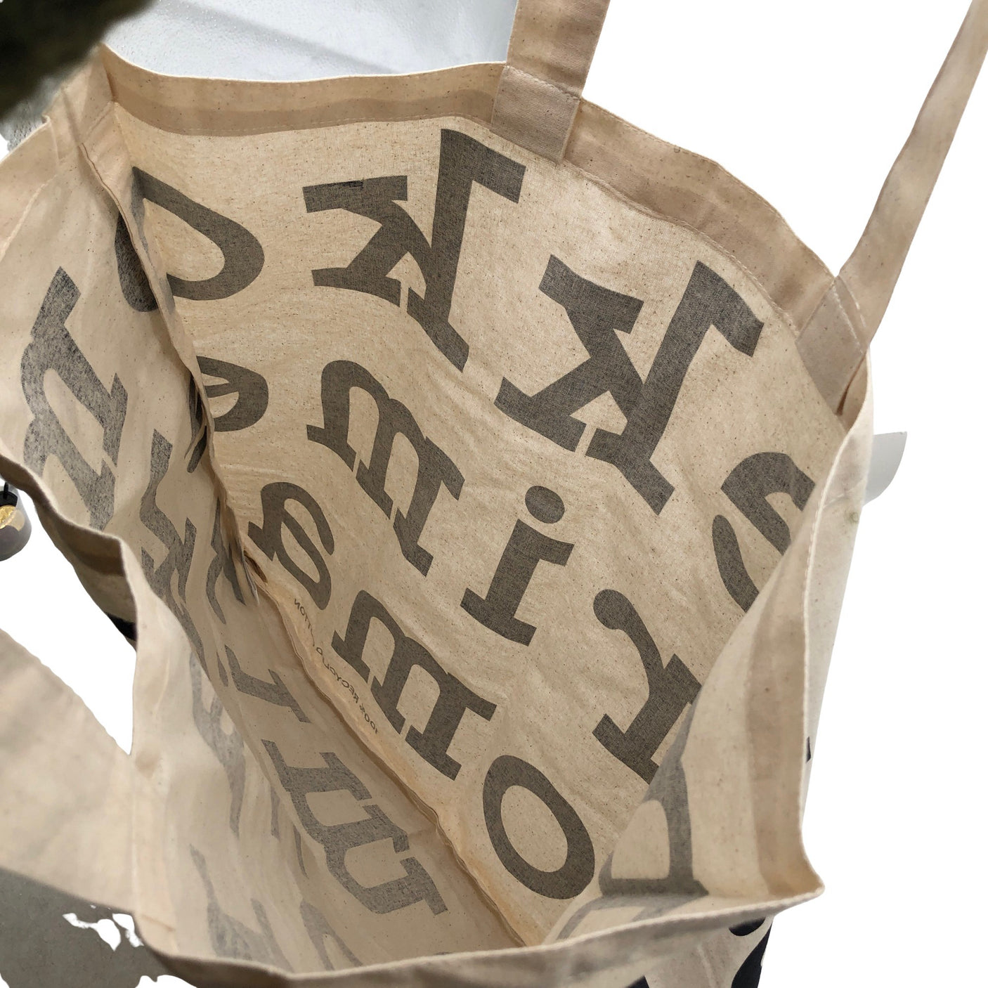 Unisex Marimekko - Shopping bag, size Maxi - Natural white (2)