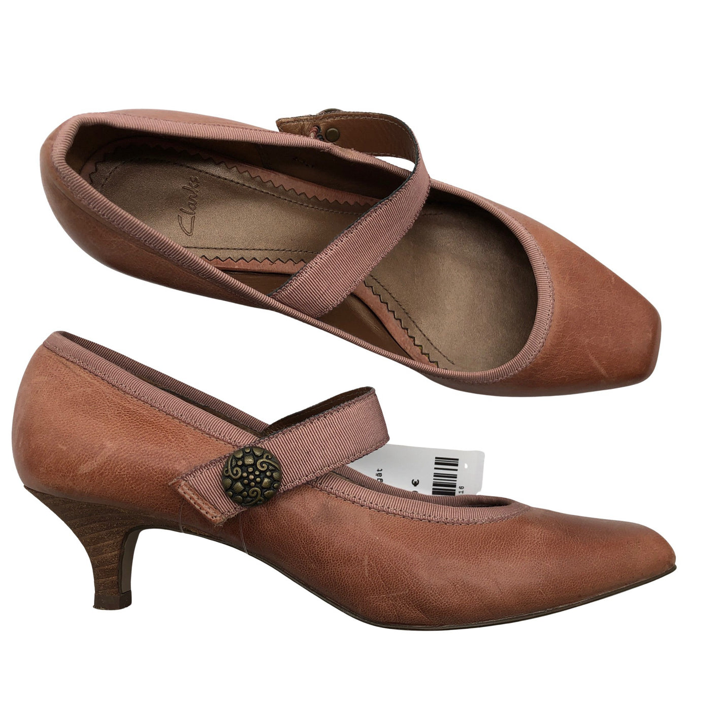 Unisex Clarks - Korkokengät, koko 38 - (1)