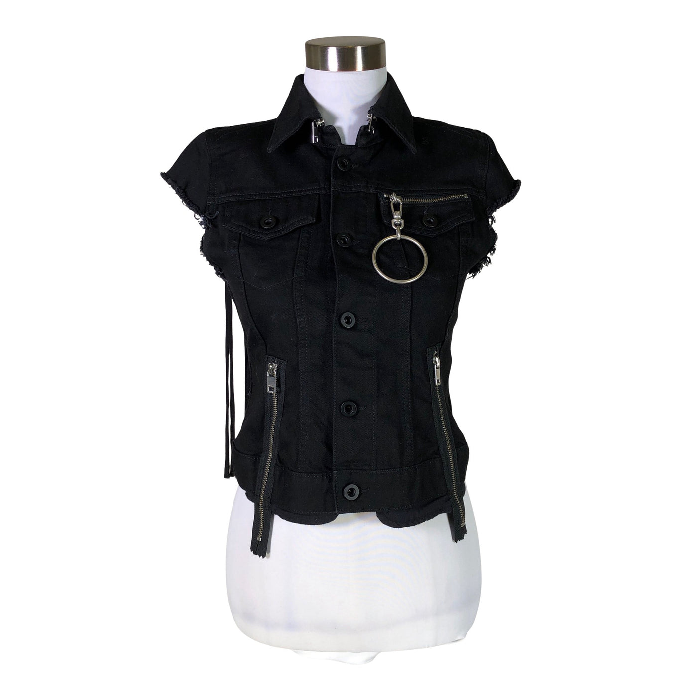 Unisex Diesel - Farkkuliivi, koko 34 - (1)