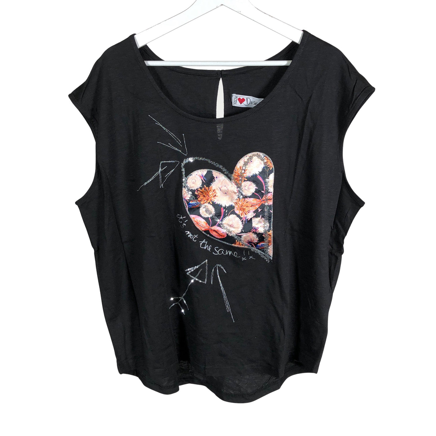 Unisex Desigual - Trikootoppi, koko 44 - (1)