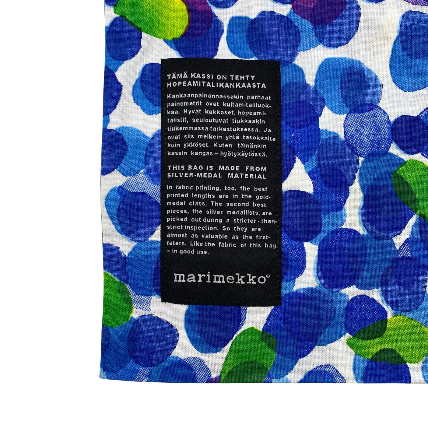 Unisex Marimekko - Ostoskassi, koko Maxi - (2)