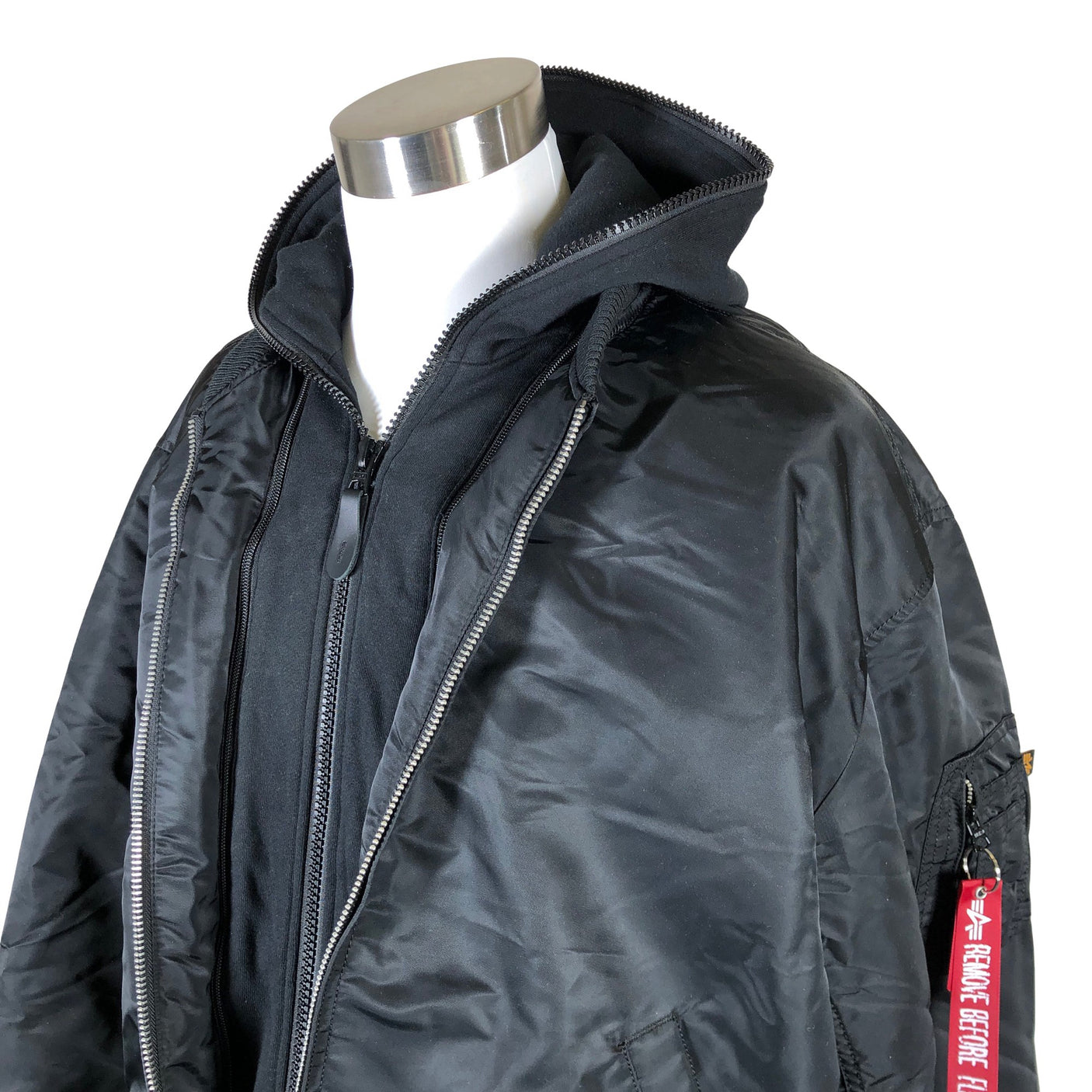 Unisex Alpha Industries - Ulkoilutakki, koko XL - (3)
