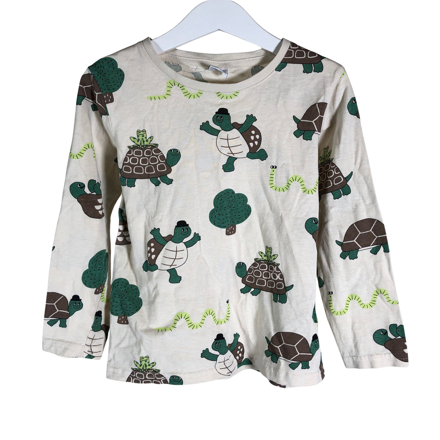 Unisex Lindex - Trikoopaita, koko 110 - 116 - (1)