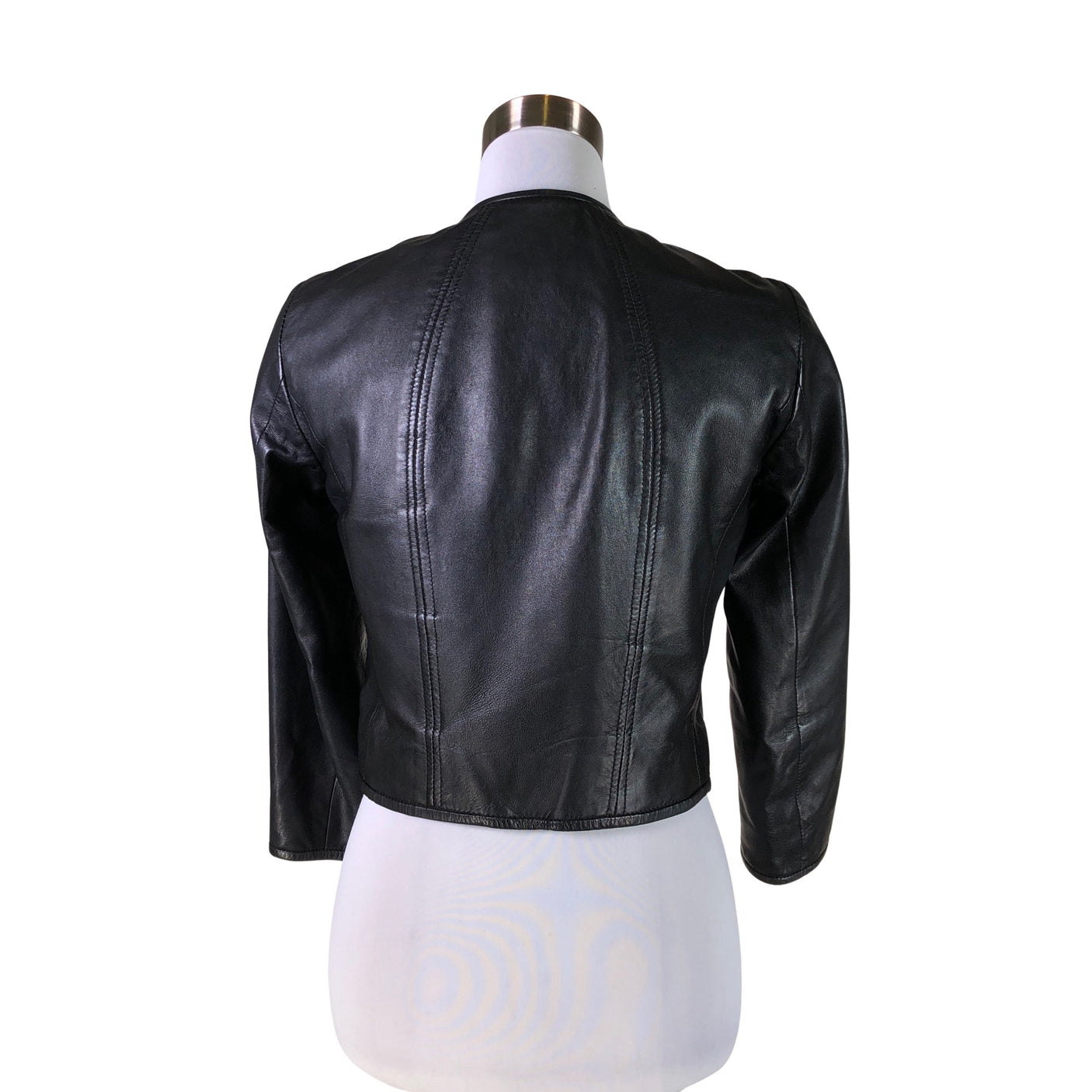 Unisex Massimo Dutti - Nahkatakki, koko 36 - (2)