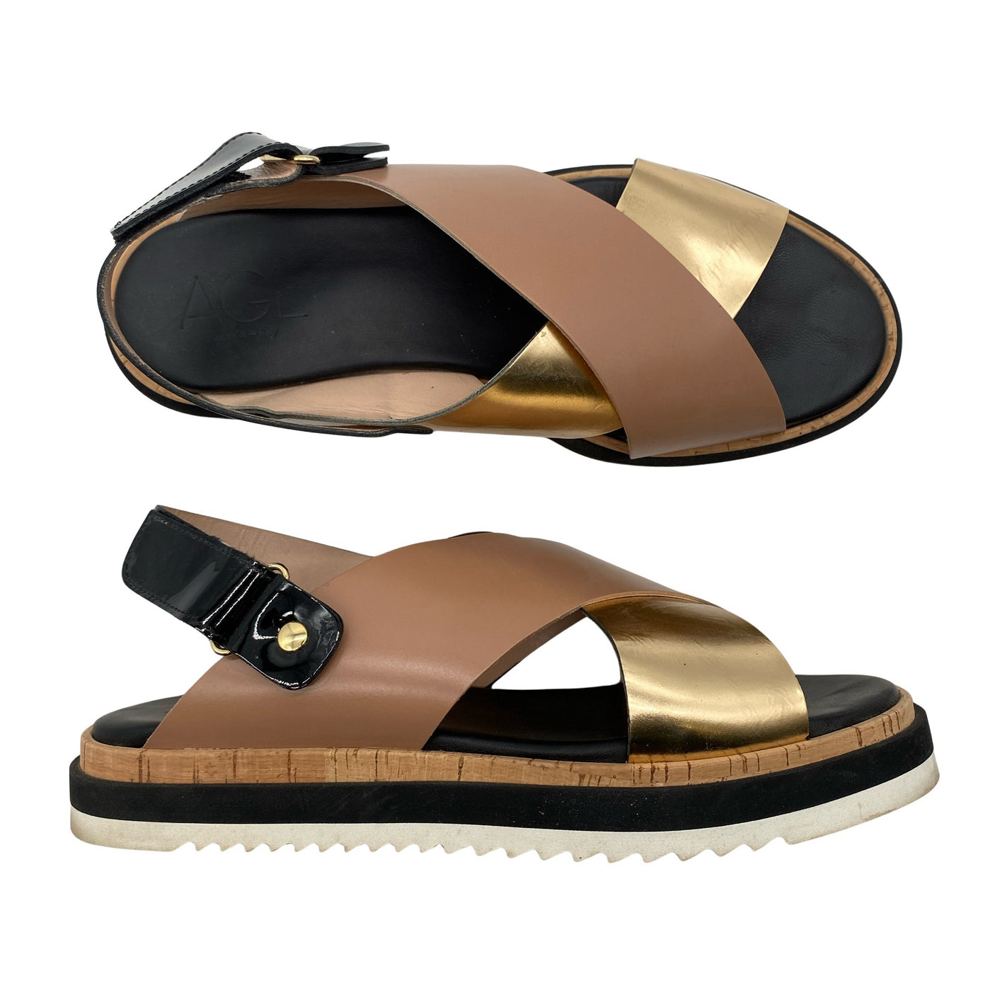 Unisex AGL - Sandaalit, koko 39 - (1)