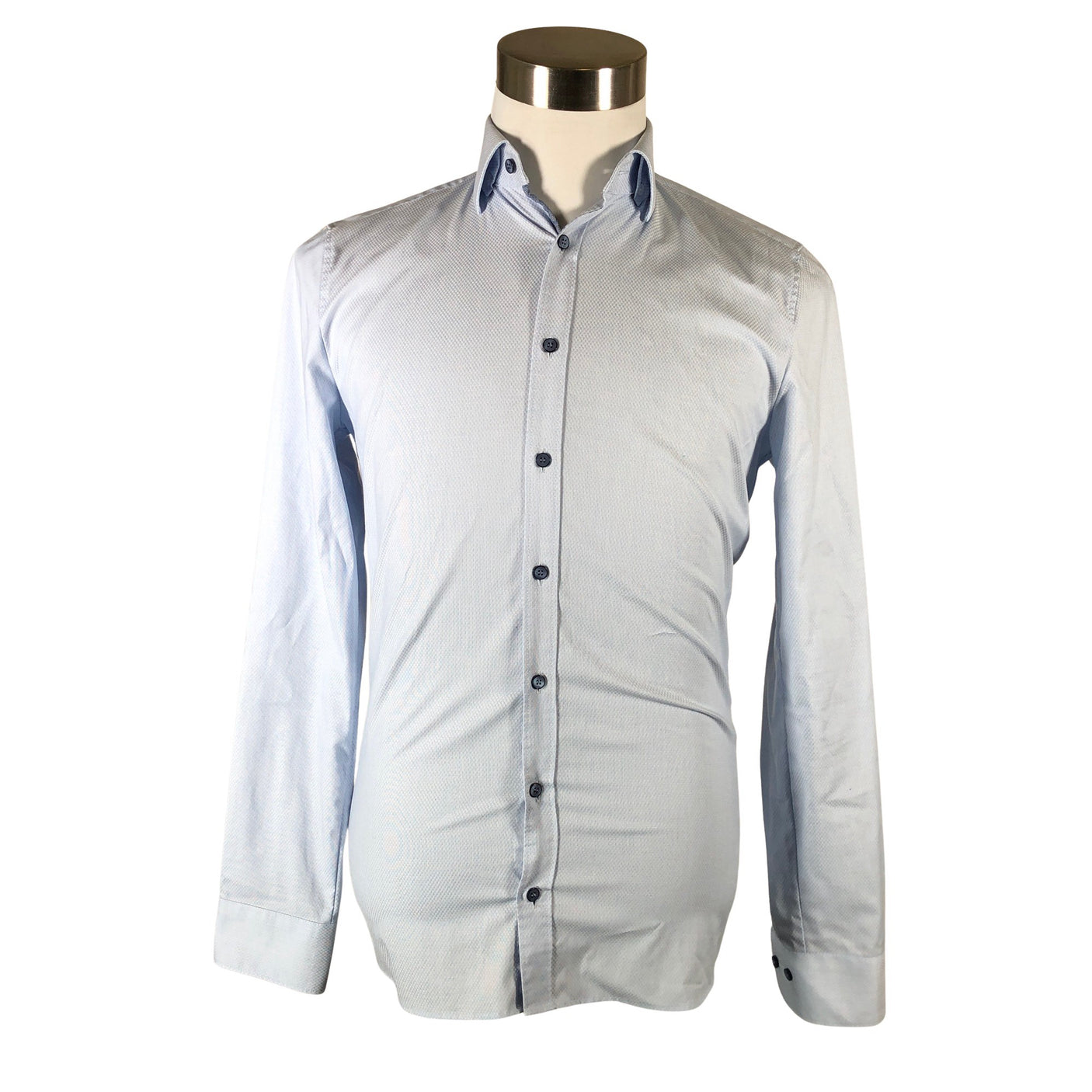 Unisex Olymp - Collared shirt, size S - Light blue (1)