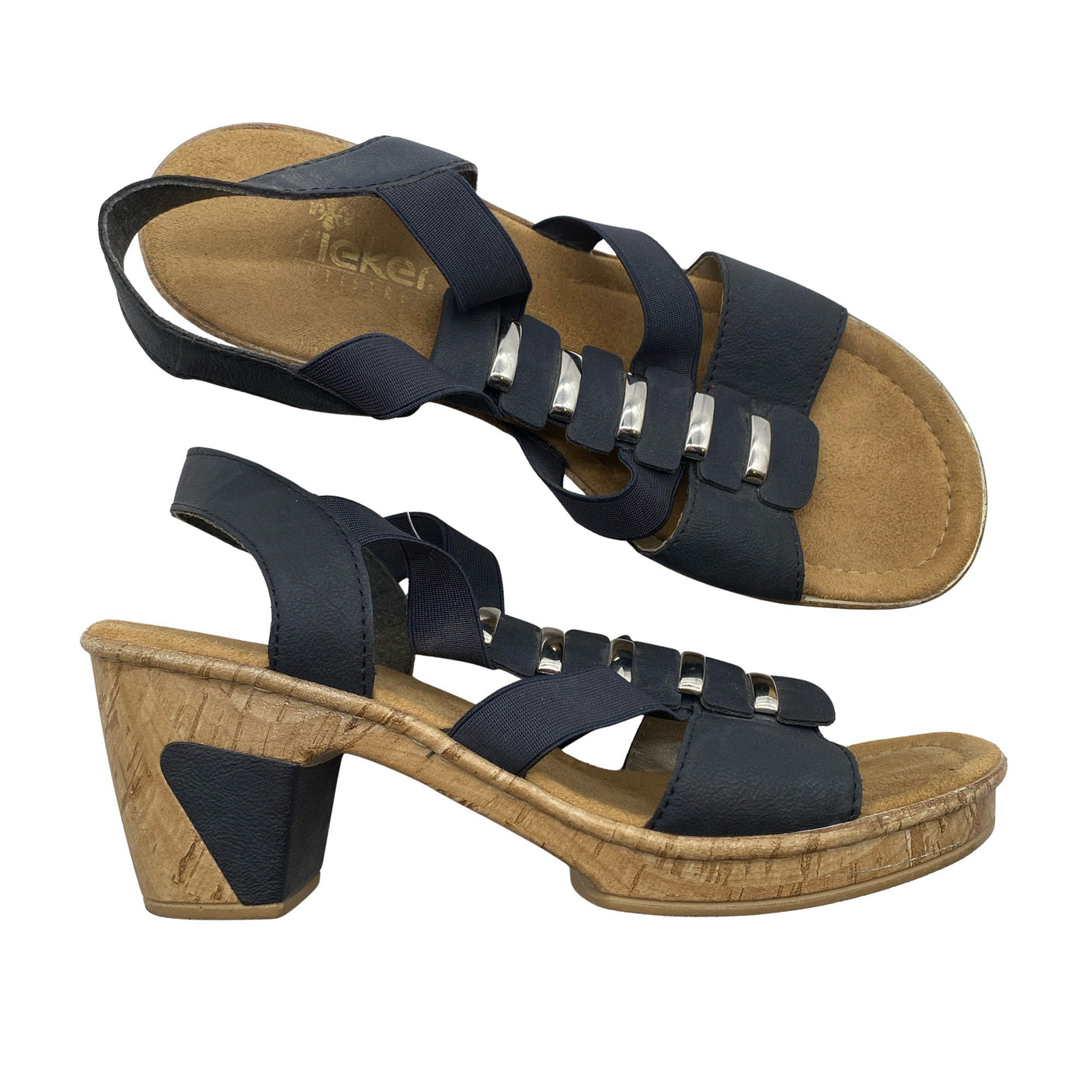 Unisex Rieker - Korolliset sandaalit, koko 39 - (1)