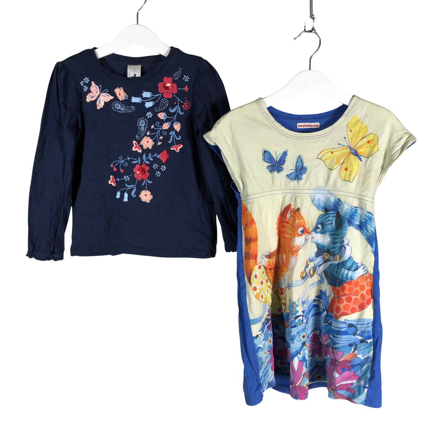 Unisex Punainen Norsu - Mekko, koko 116 - 122 - (1)