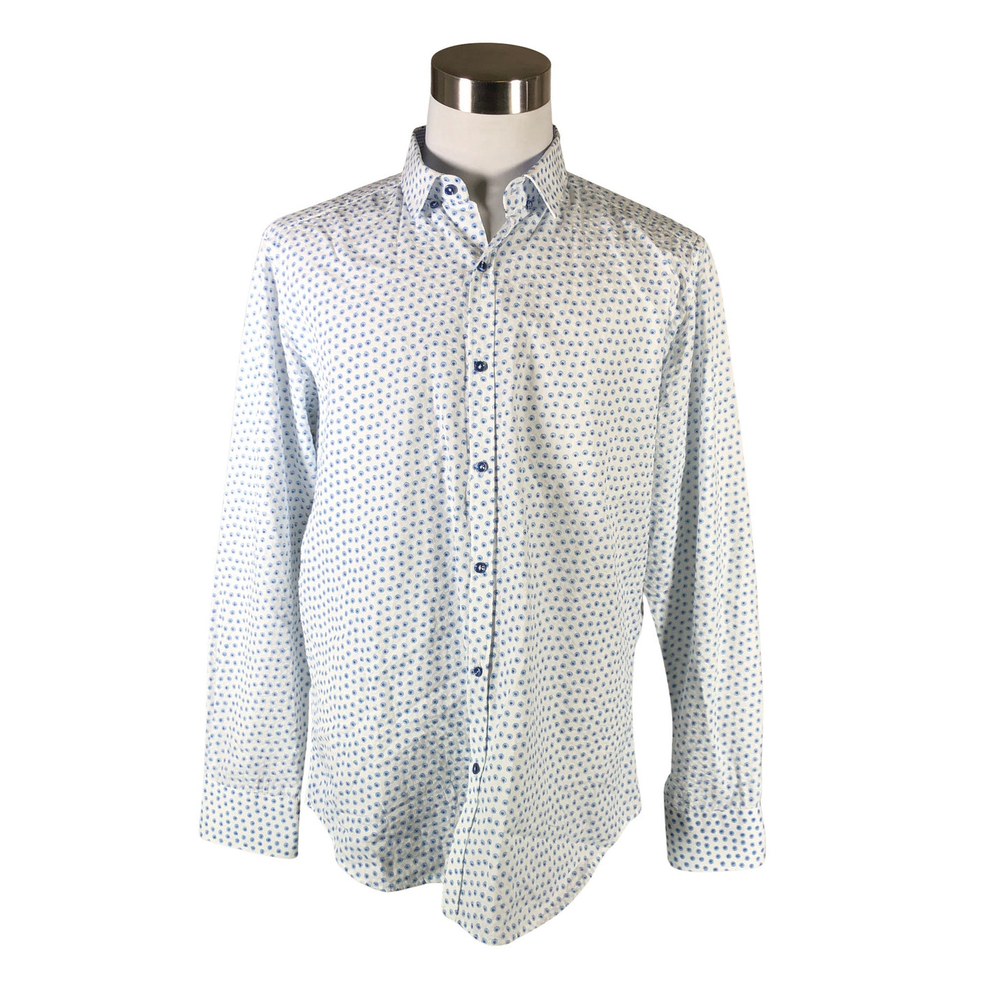 Unisex Carlos Cordoba - Collared shirt, size XXL - White (1)