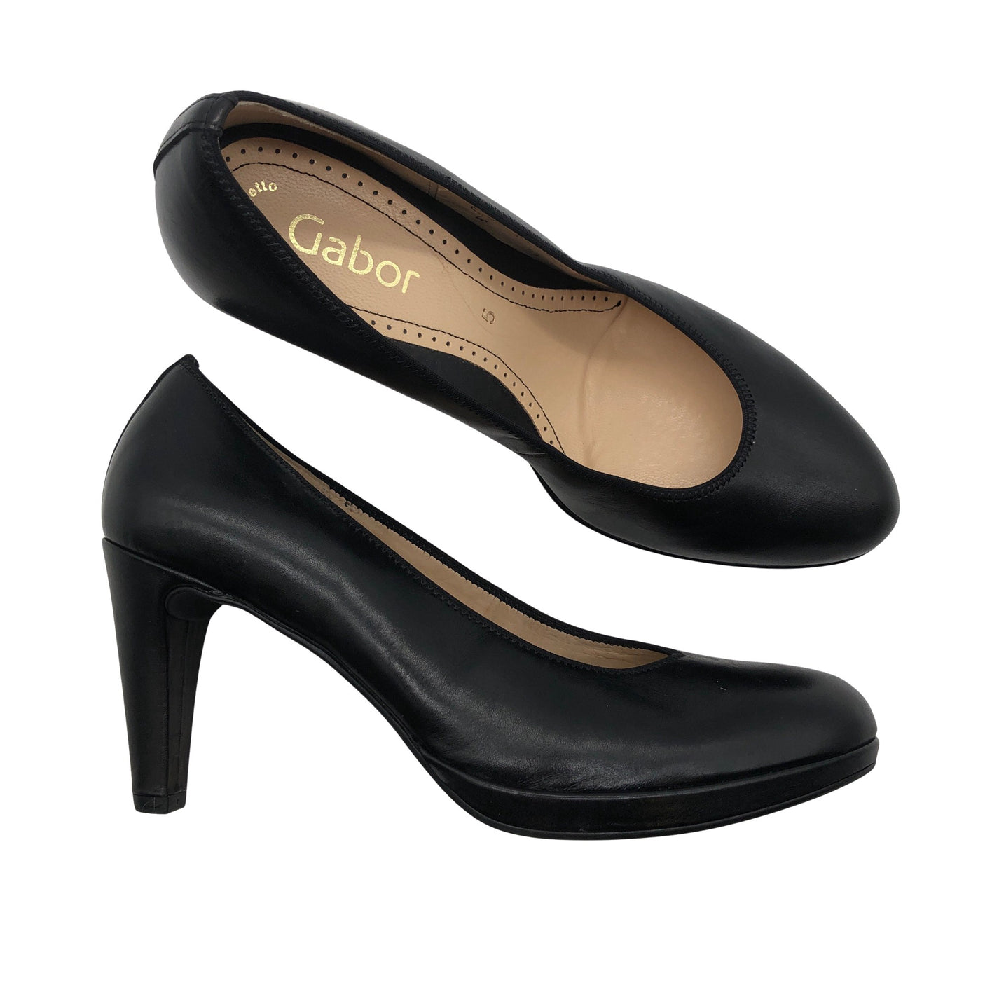 Unisex Gabor - High heels, size 38 - Black (1)