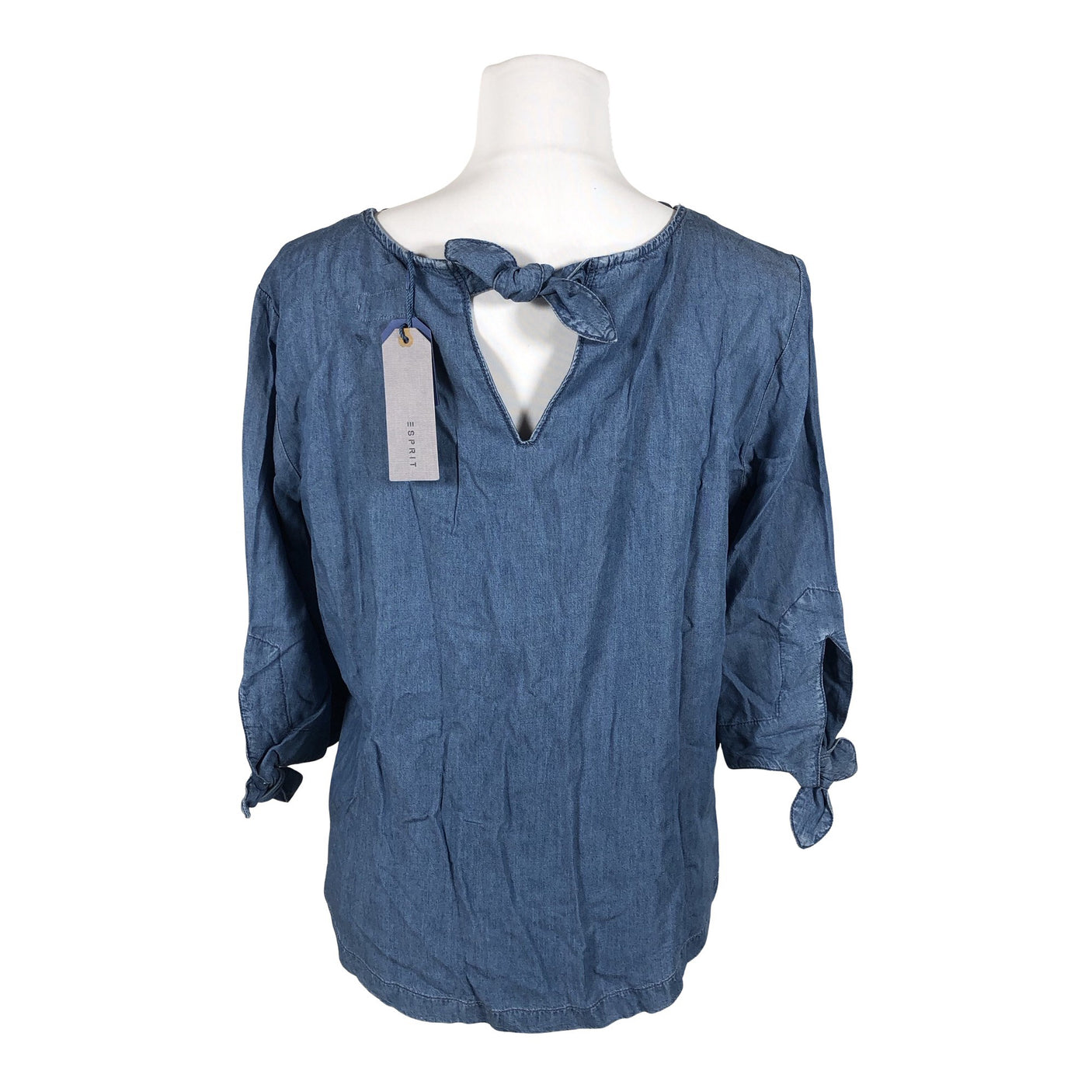 Unisex Esprit - Blouse, size 38 - Blue (2)