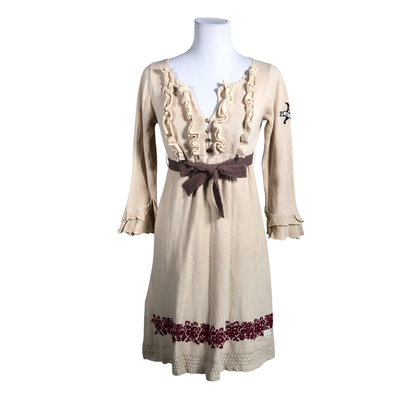 Unisex Odd Molly - Knit dress, size 38 - Light pink (1)