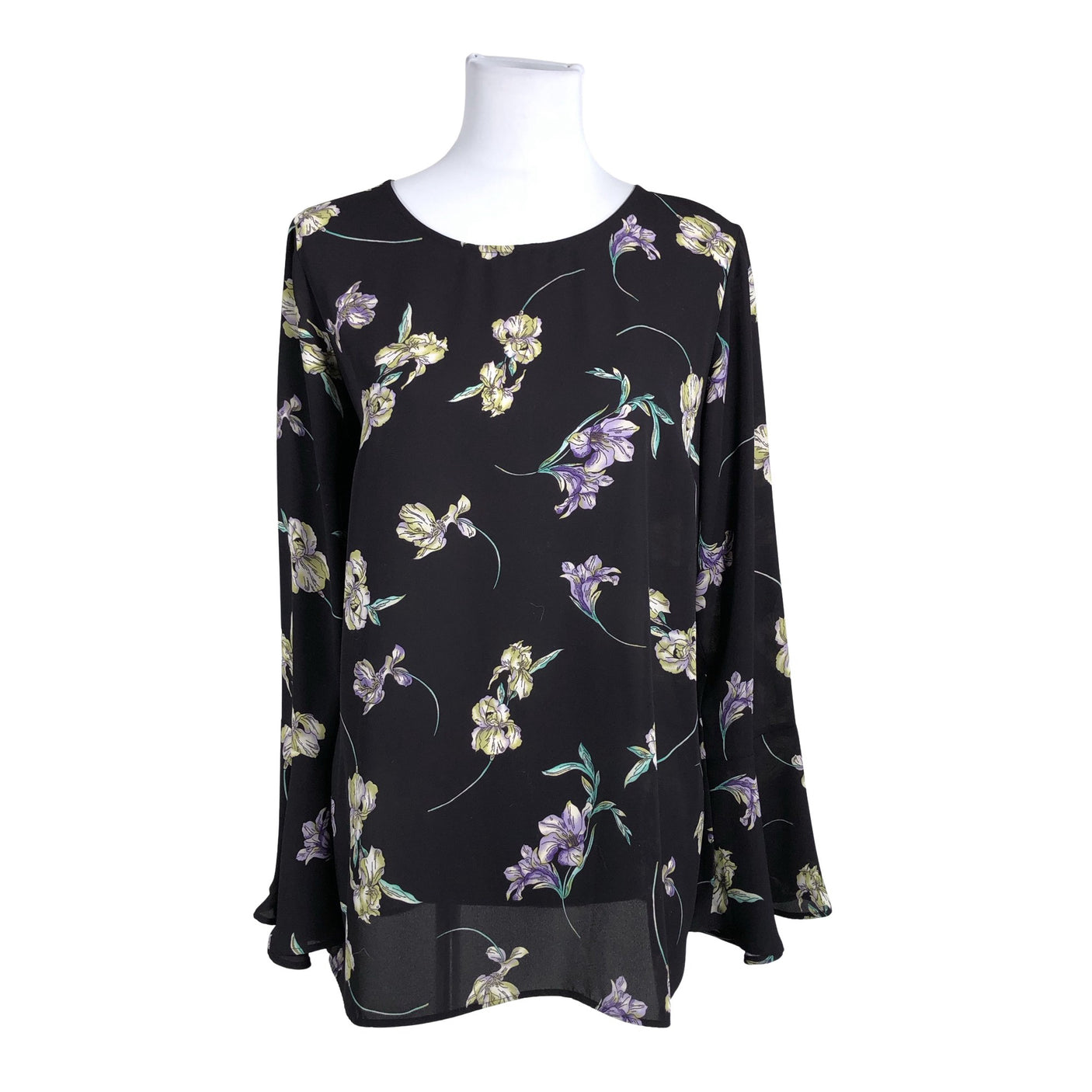 Unisex Aventura - Schiffon tunic, size 40 - Black (1)