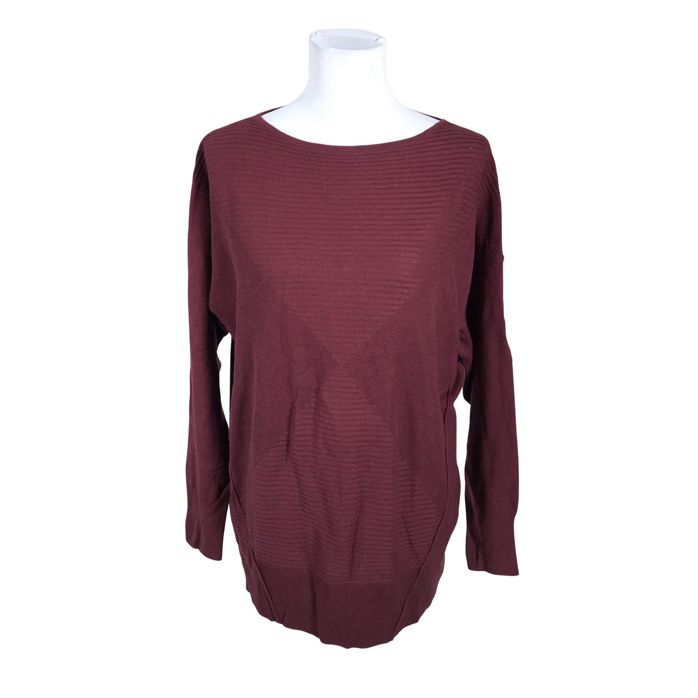 Unisex Sisley - Knit tunic, size 40 - Wine red (1)