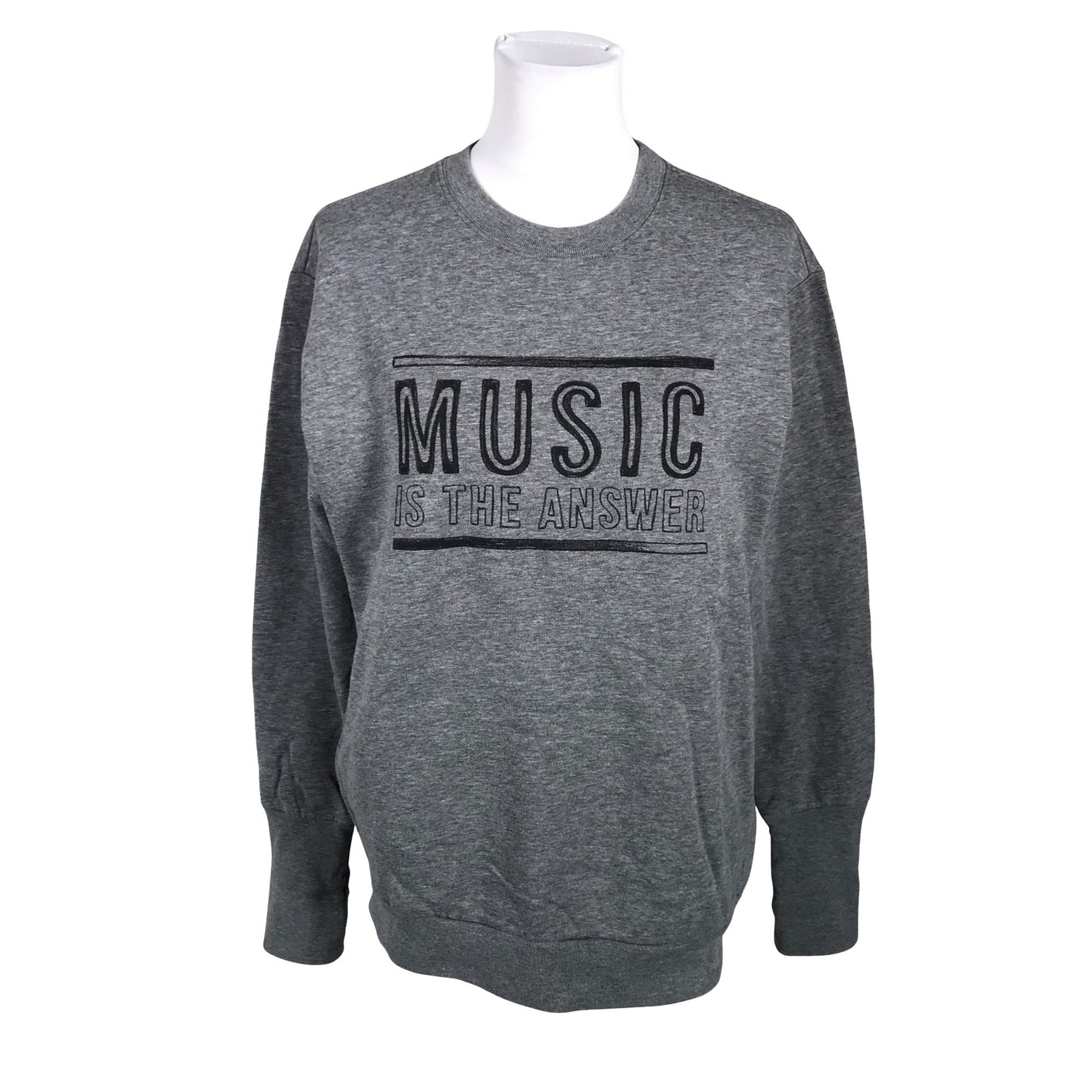 Unisex Benetton - Sweatshirt, size 40 - Gray (1)