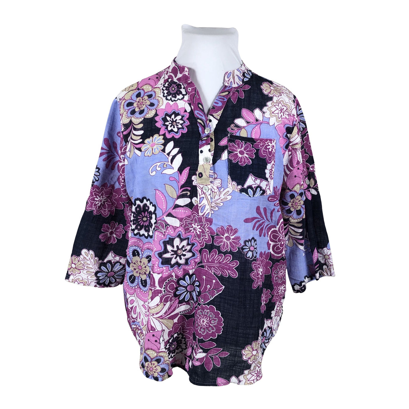 Unisex Mix by heart - Blouse, size 46 - Light blue (1)