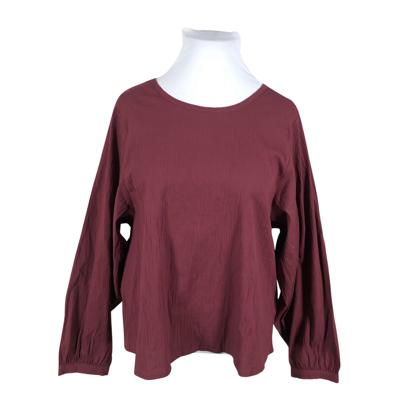 Unisex Nanso - Blouse, size 46 - Wine red (1)