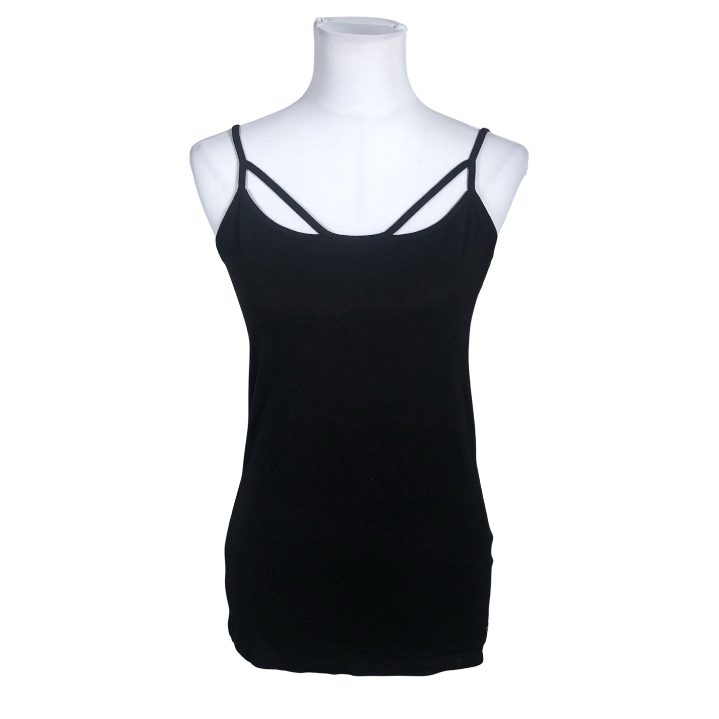 Unisex Bandolera - Tricot tank top, size 40 - Black (1)