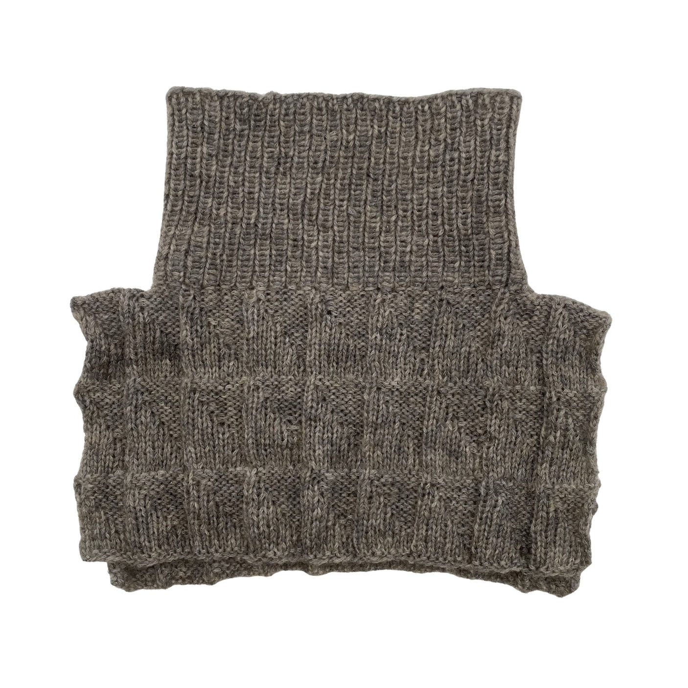 Unisex Handmade - Neckwarmer, size Ei kokoa - Gray (1)