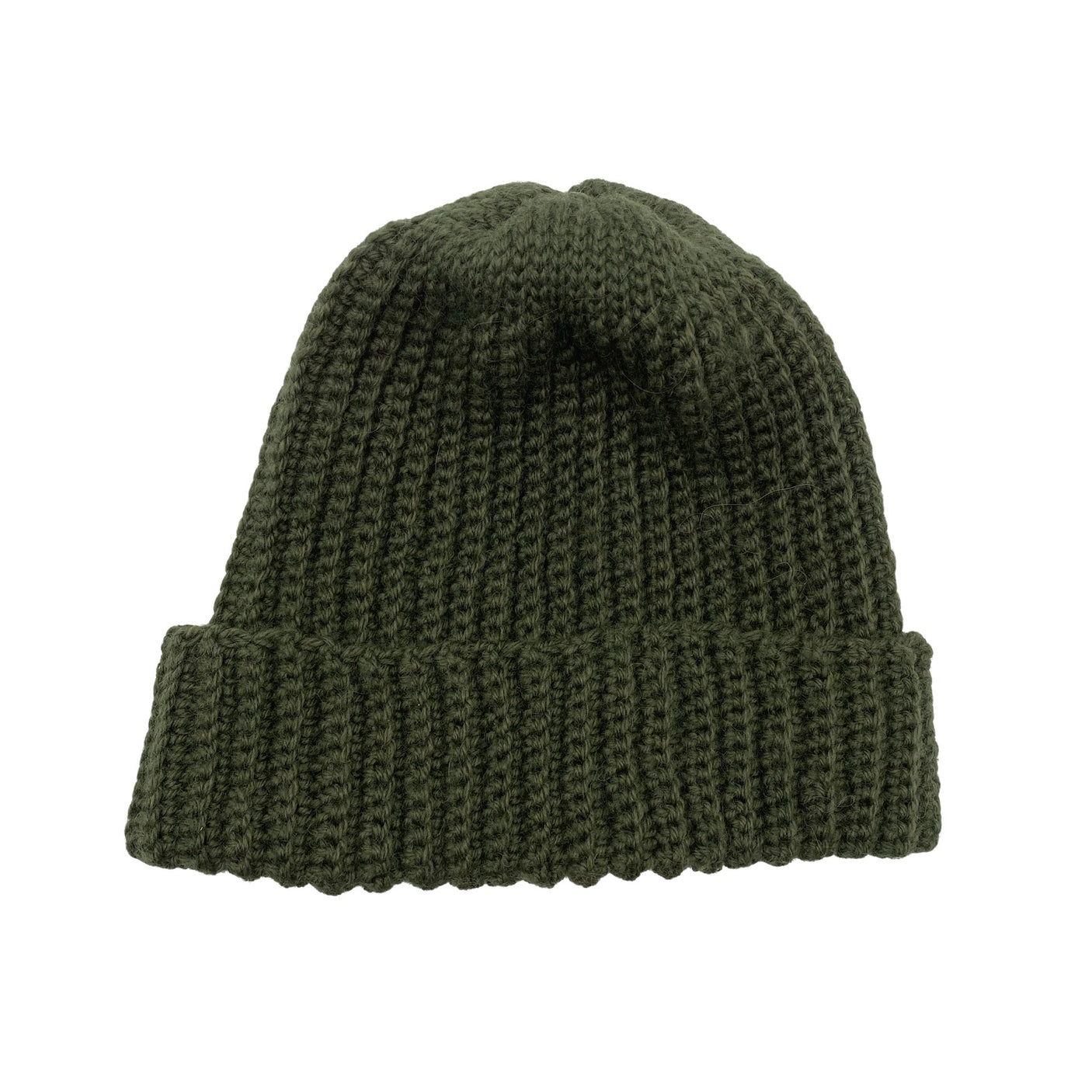 Unisex Handmade - Winter beanie, size 54 - 56 cm - Green (1)