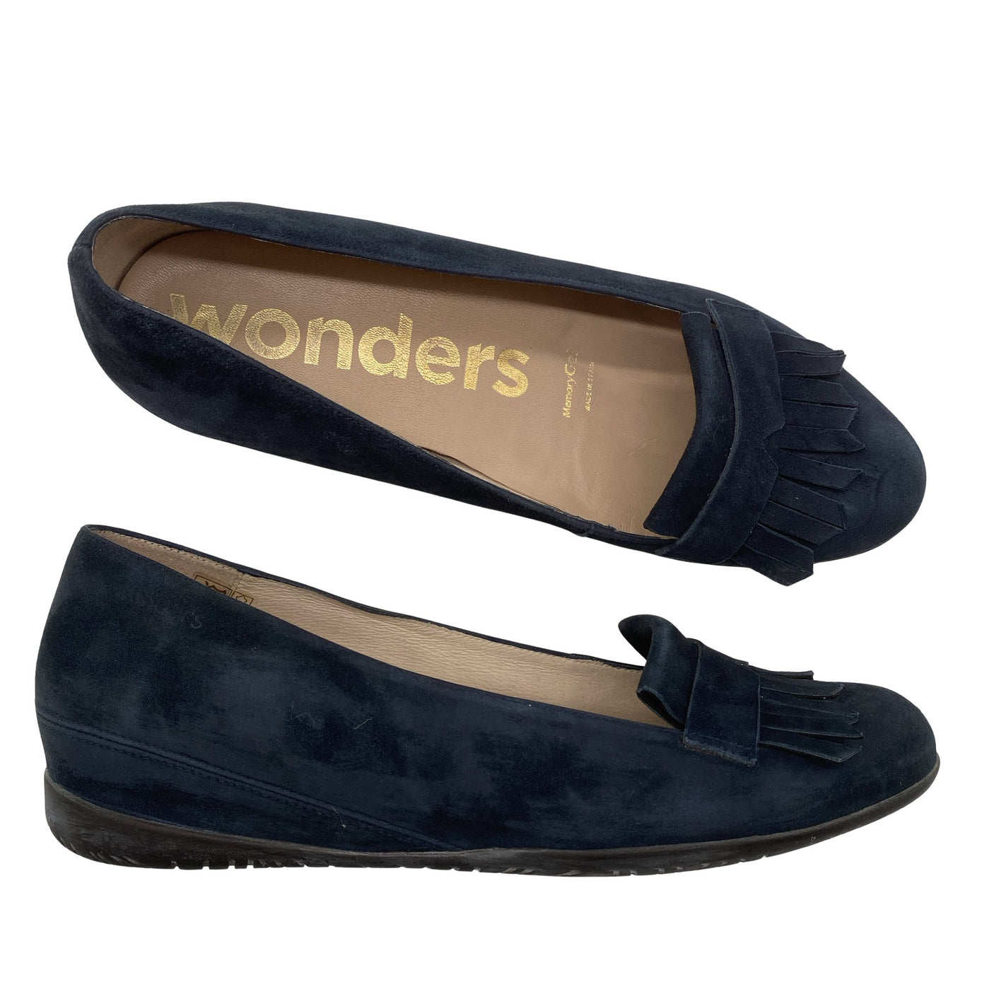 Unisex Wonders - Wedge heel shoes, size 39 - Blue (1)