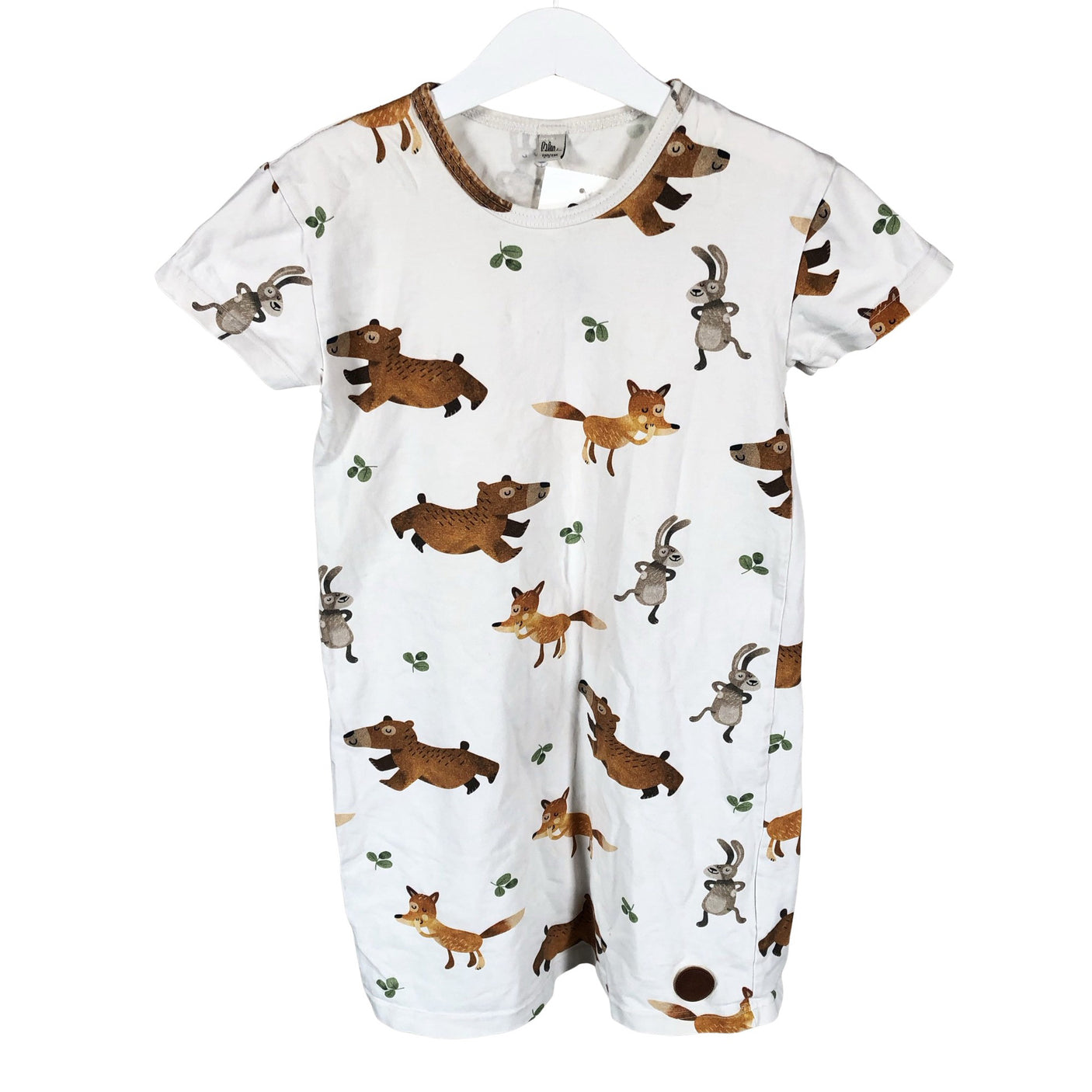 Unisex Blaa - Tricot dress, size 110 - 116 - White (1)
