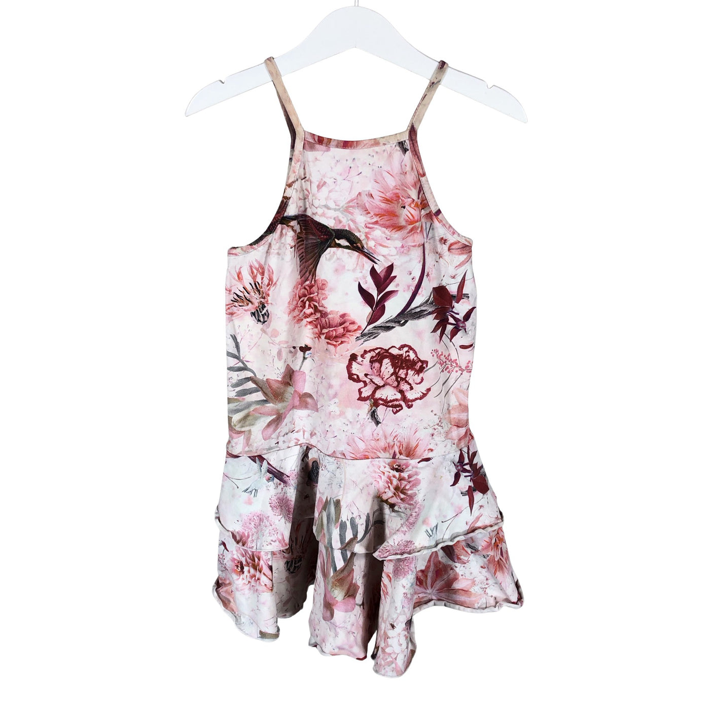 Unisex Gugguu - Tricot dress, size 128 - 134 - Light pink (1)