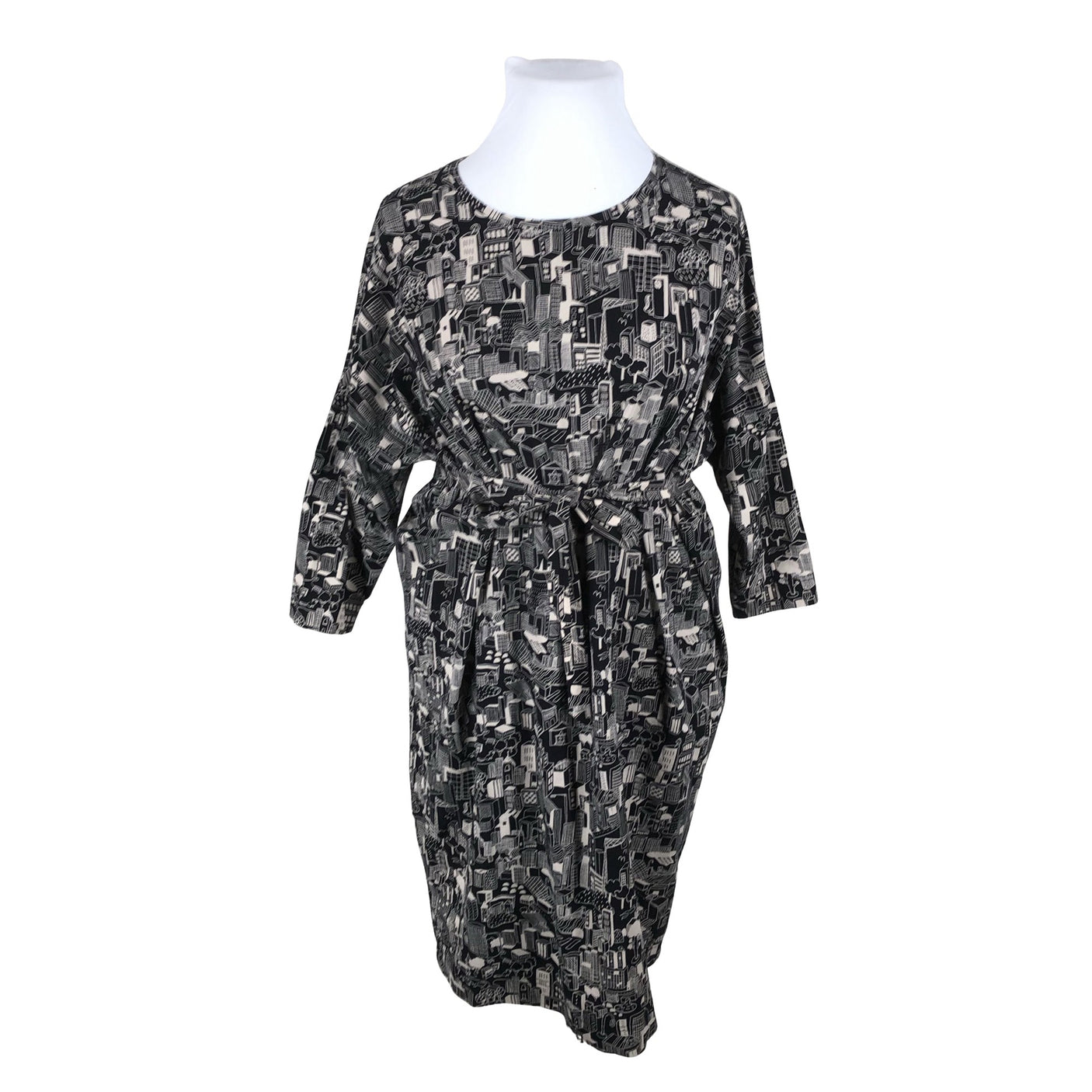 Unisex Papu - Tricot dress, size 42 - Black (1)
