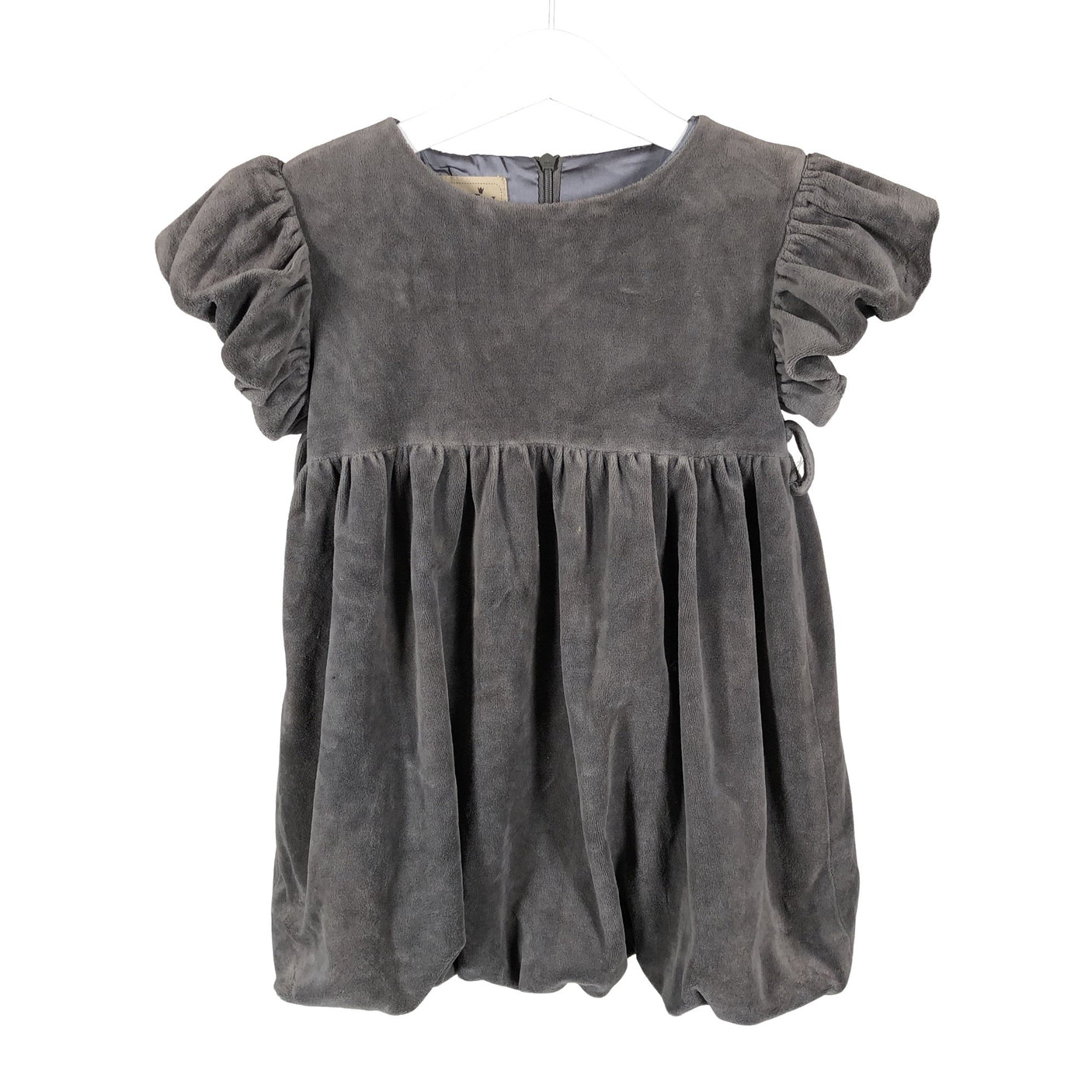 Unisex MeMini - Sweatshirt dress, size 104 - 110 - Gray (1)