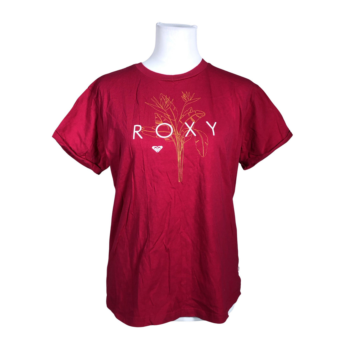 Unisex Roxy - T-shirt, size 40 - Red (1)