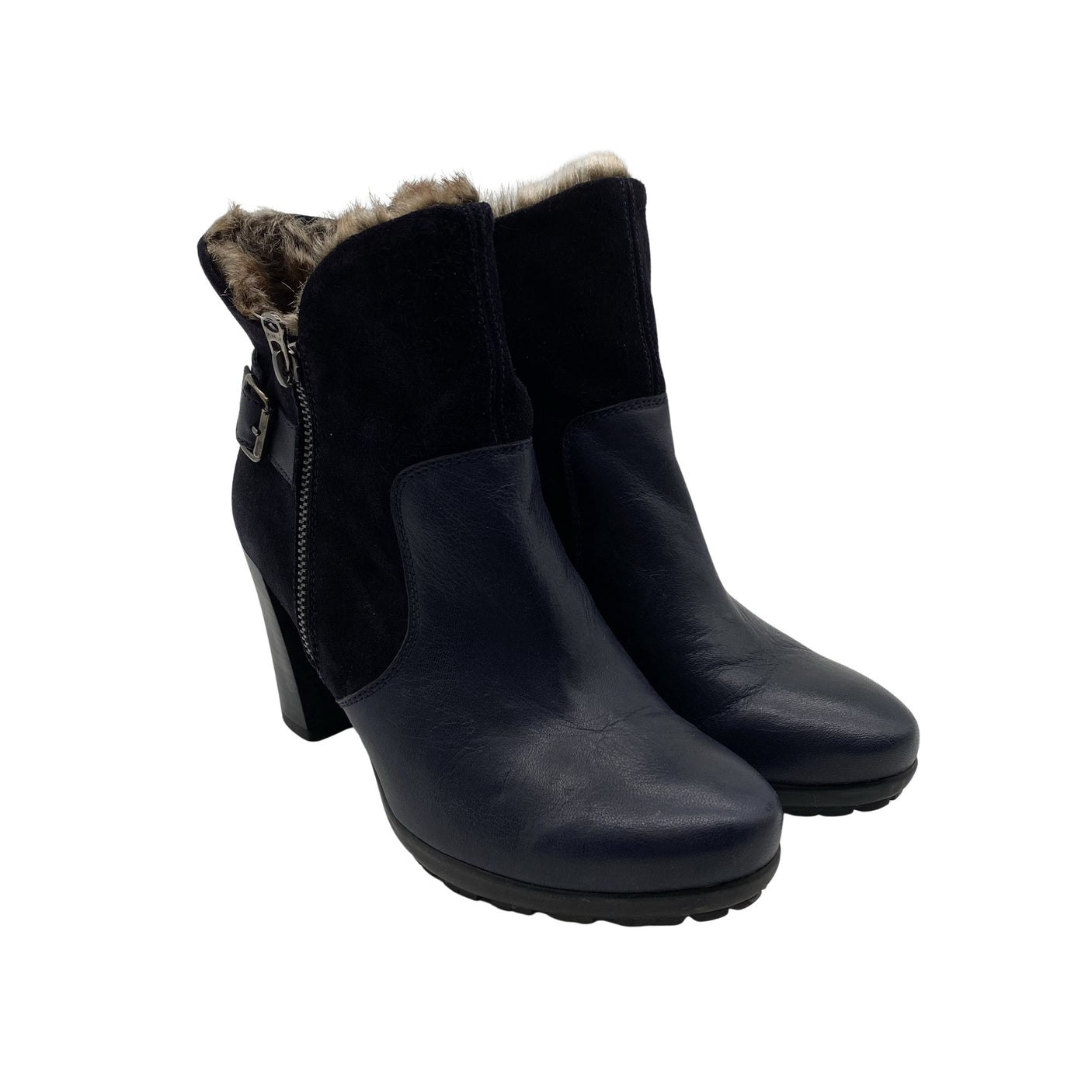 Unisex Hispanitas - Ankle boots, size 38 - Blue (2)